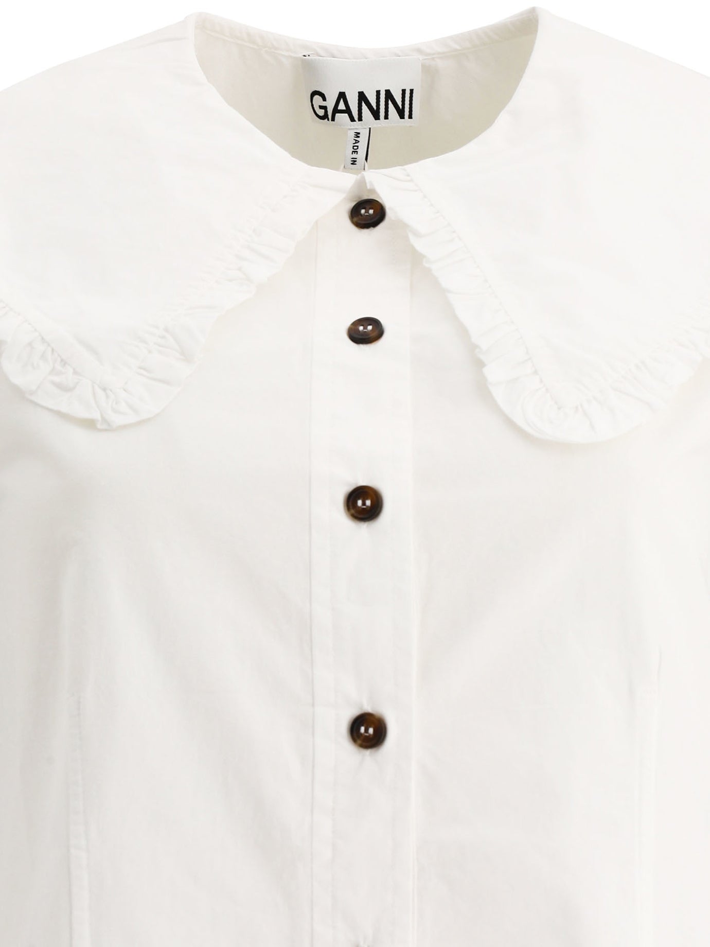 Ganni Poplin Blouse