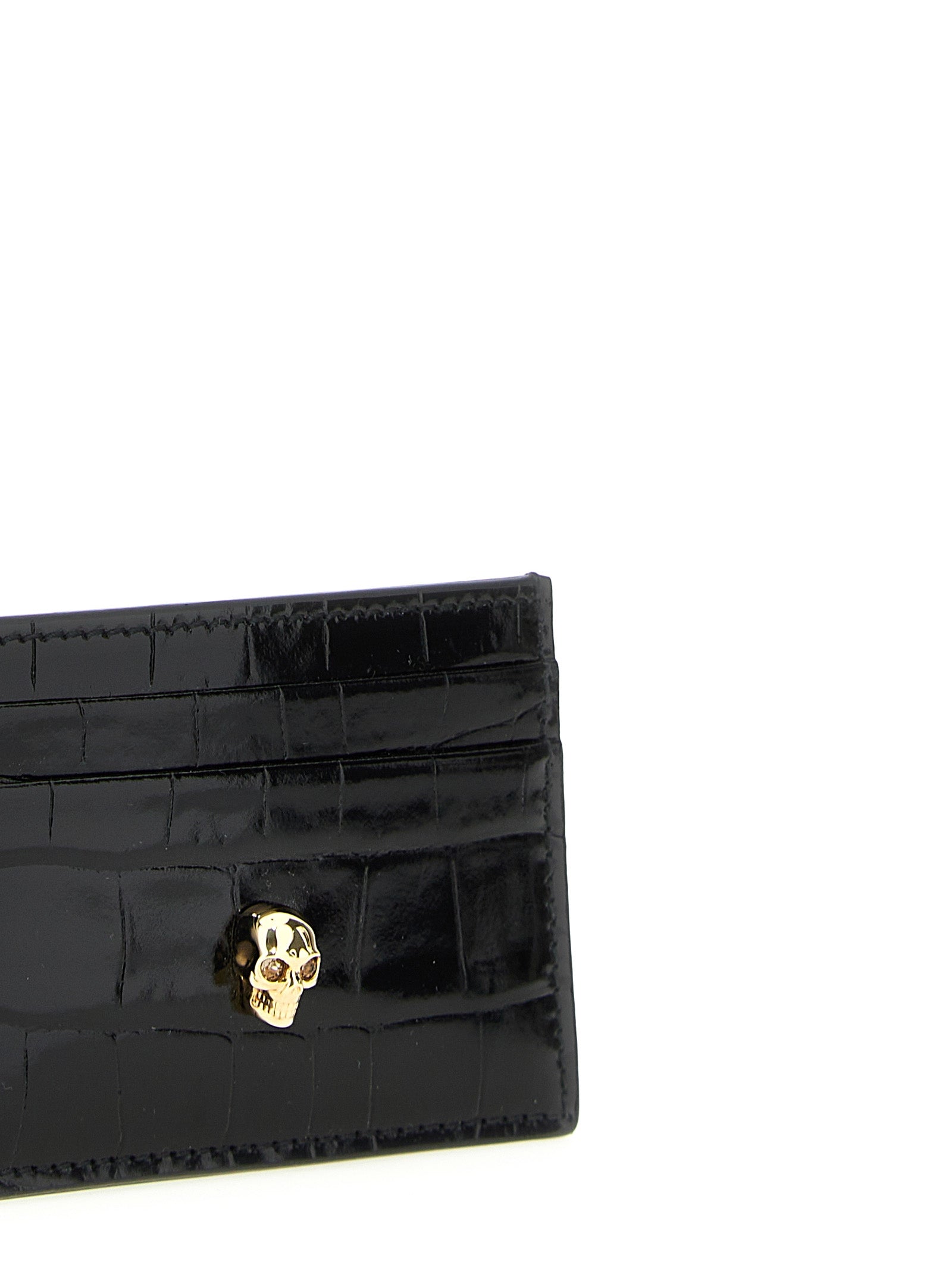 Alexander Mcqueen 'Skull’ Card Holder