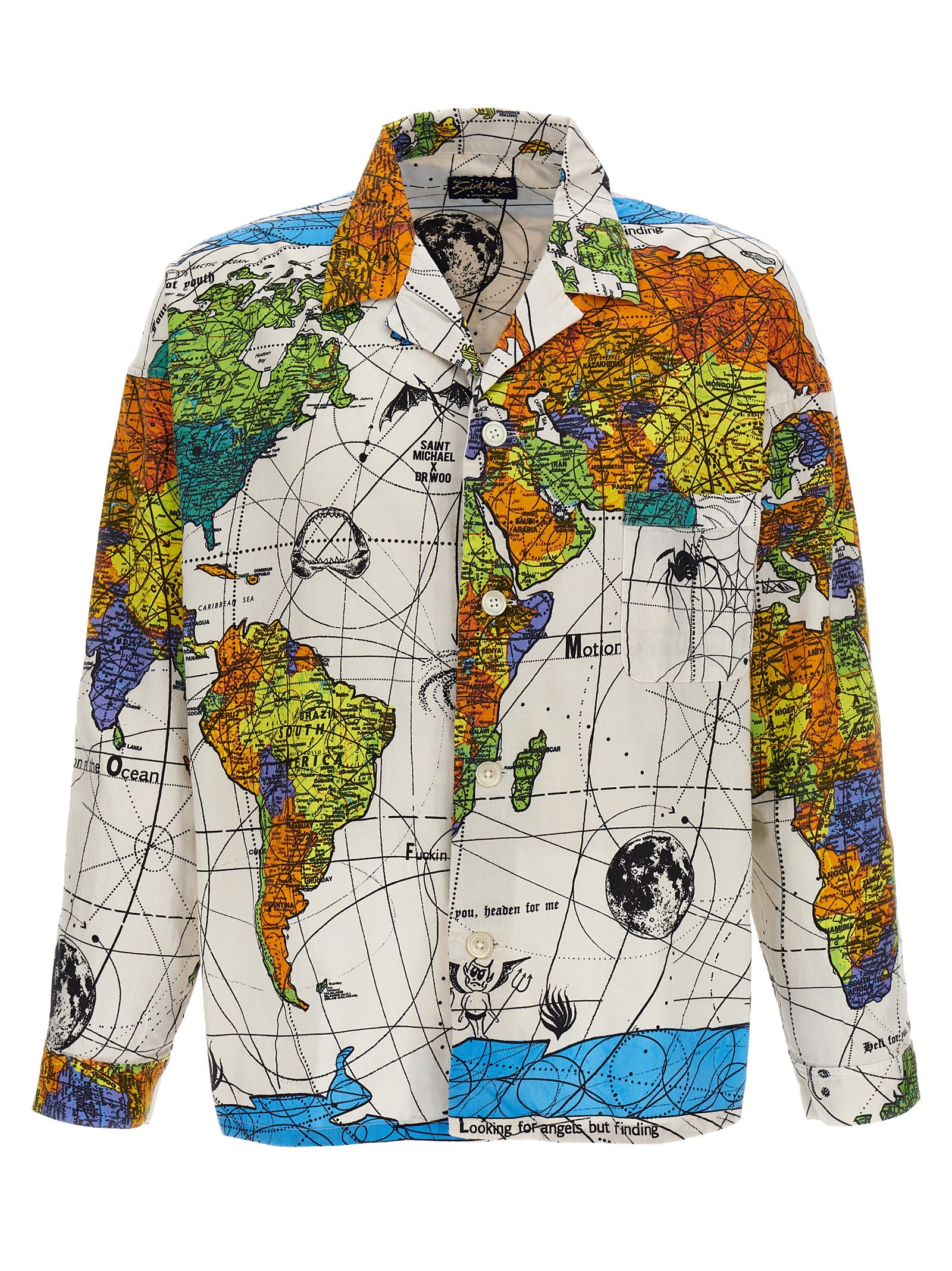 Saint Mxxxxxx World Map Shirt