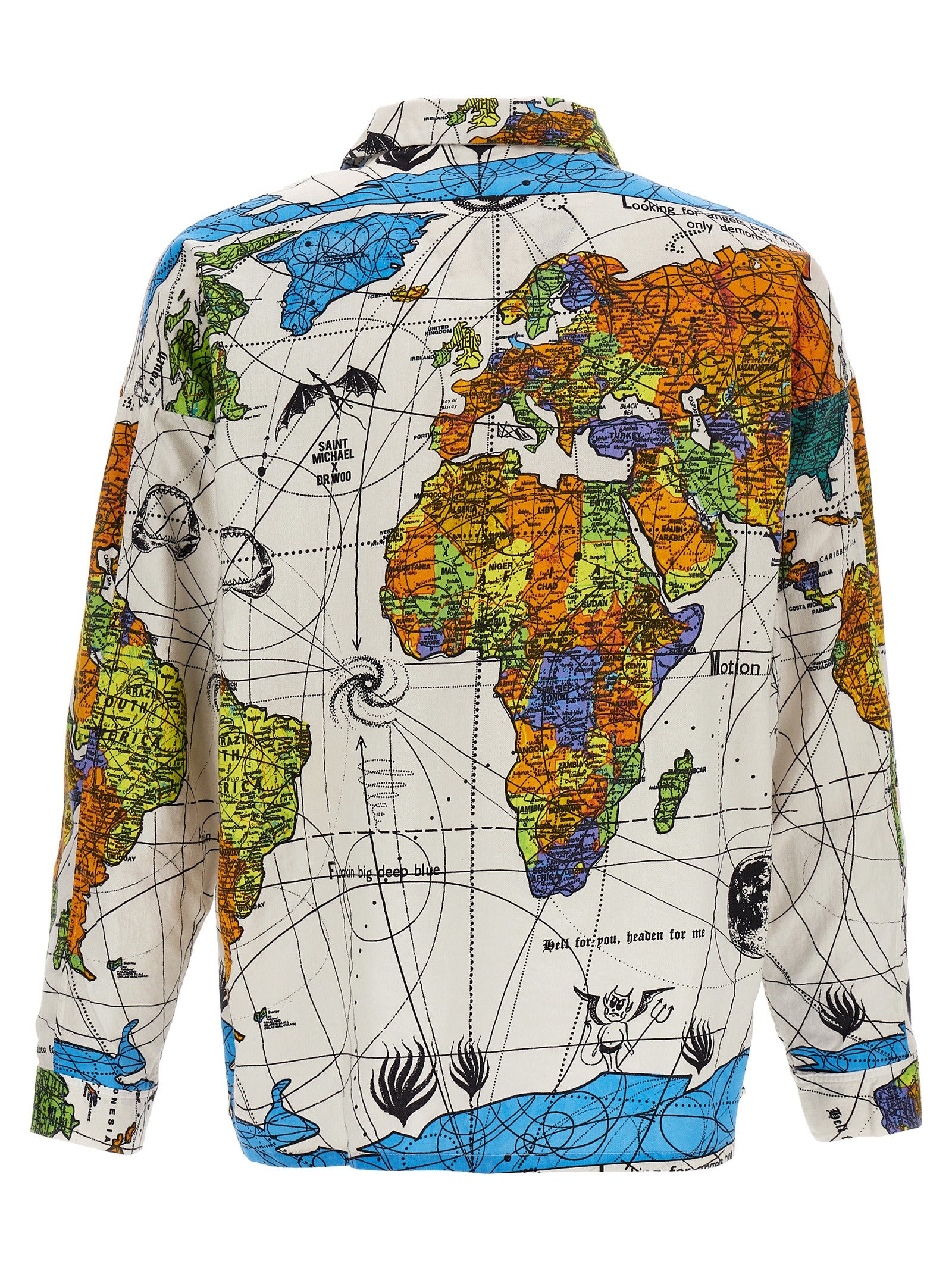 Saint Mxxxxxx World Map Shirt