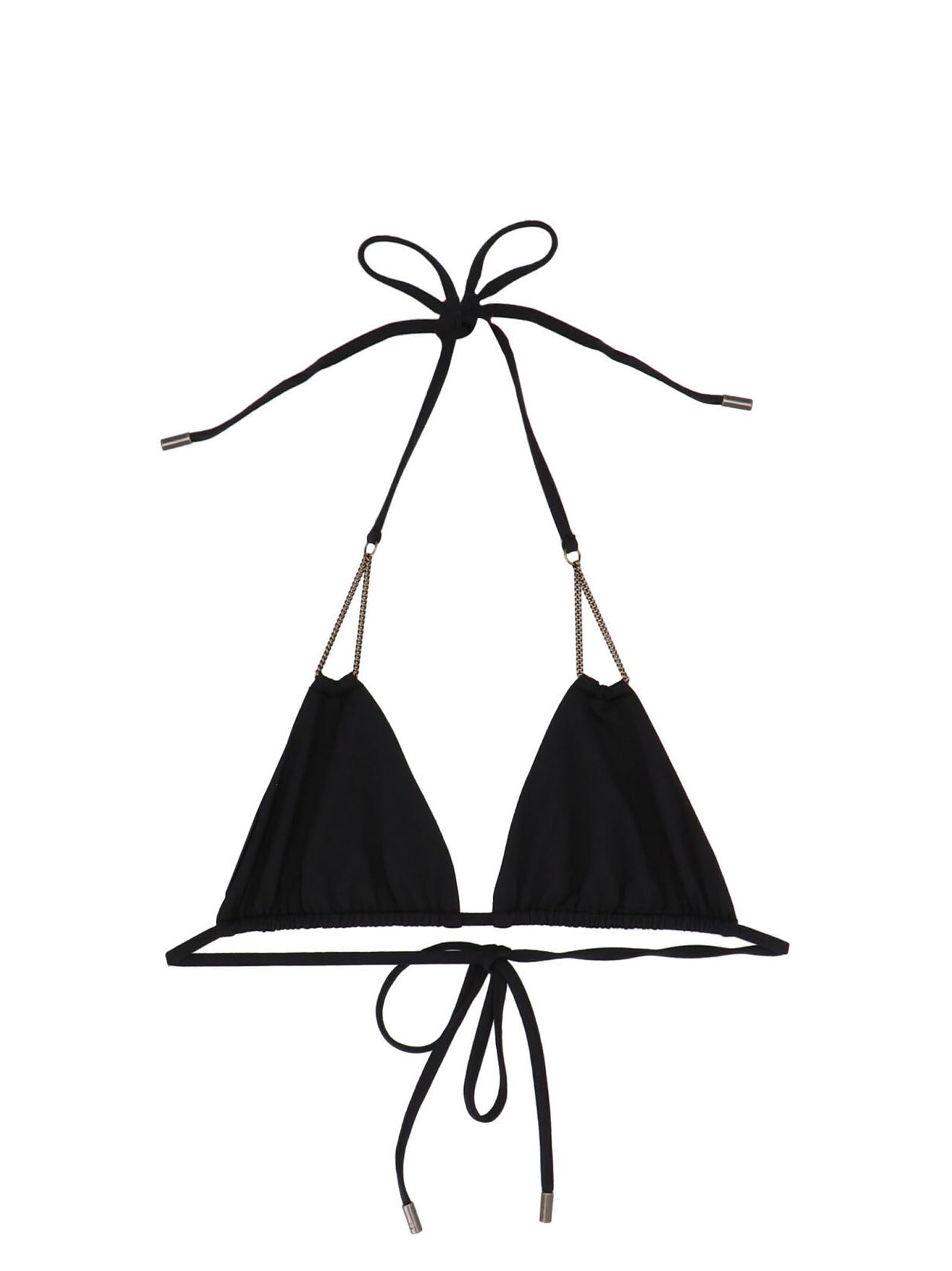 Saint Laurent Triangle Bikini Top