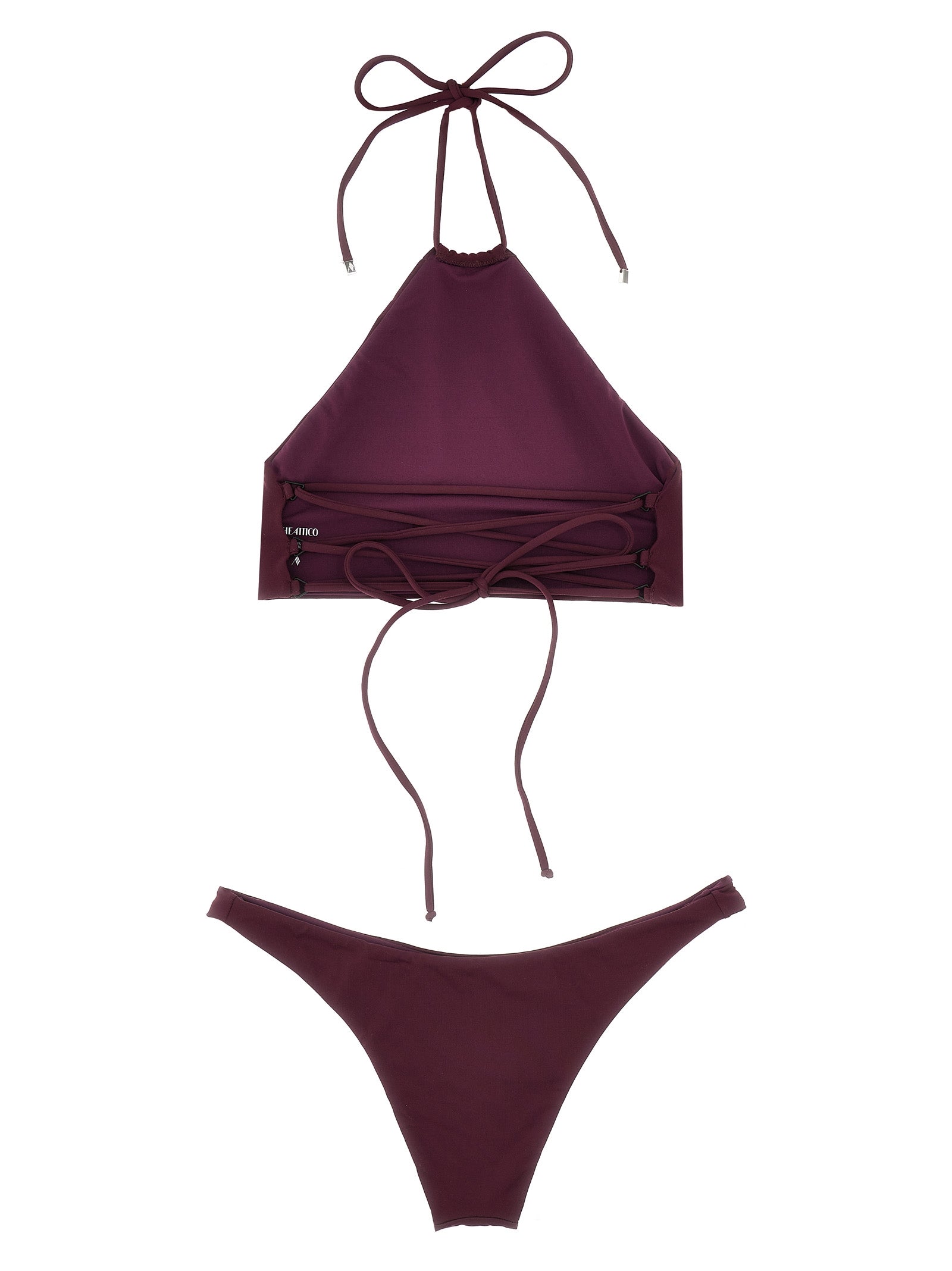 The Attico Lace-Up Bikini