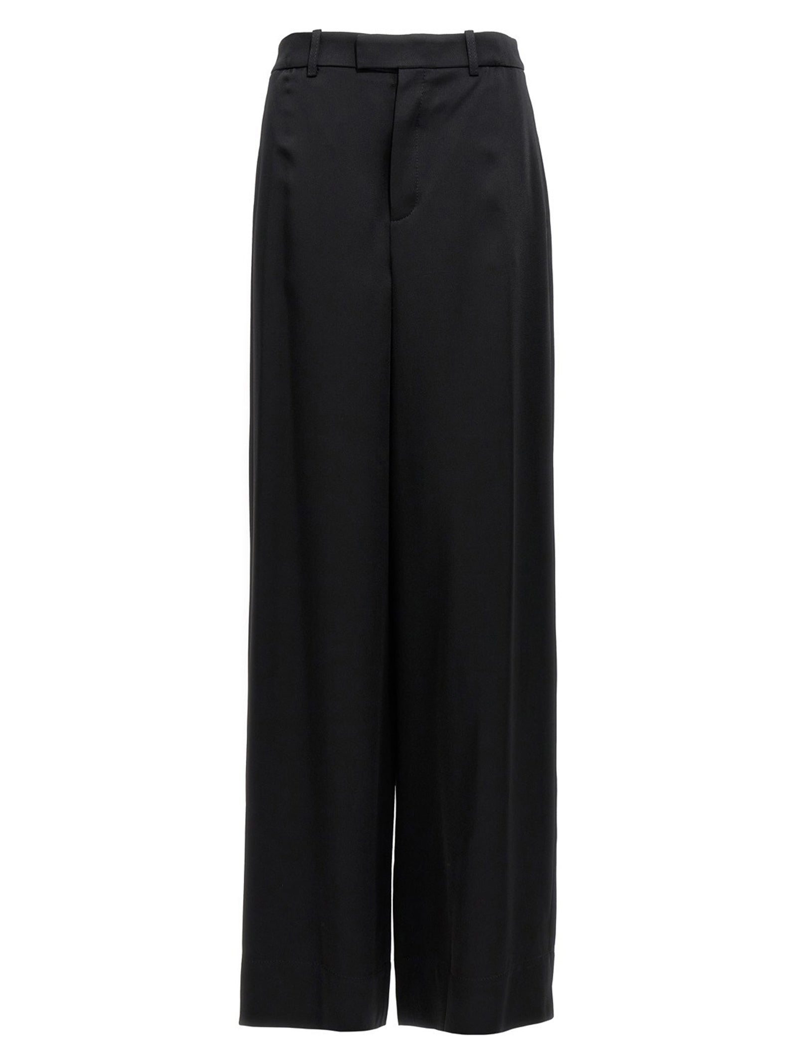 Saint Laurent Satin Crêpe Pants