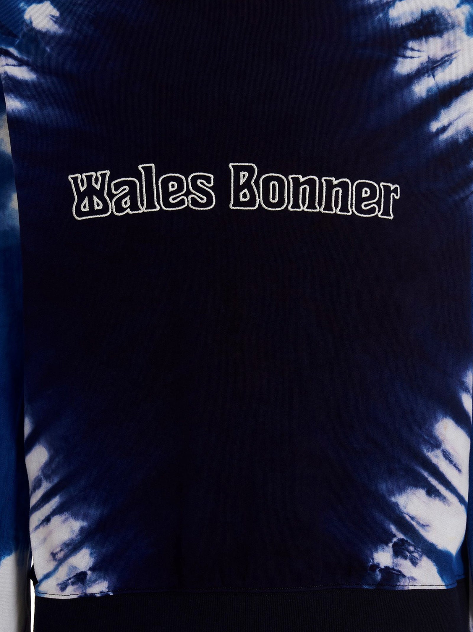 Wales Bonner Logo Embroidery Tie Dye Sweatshirt