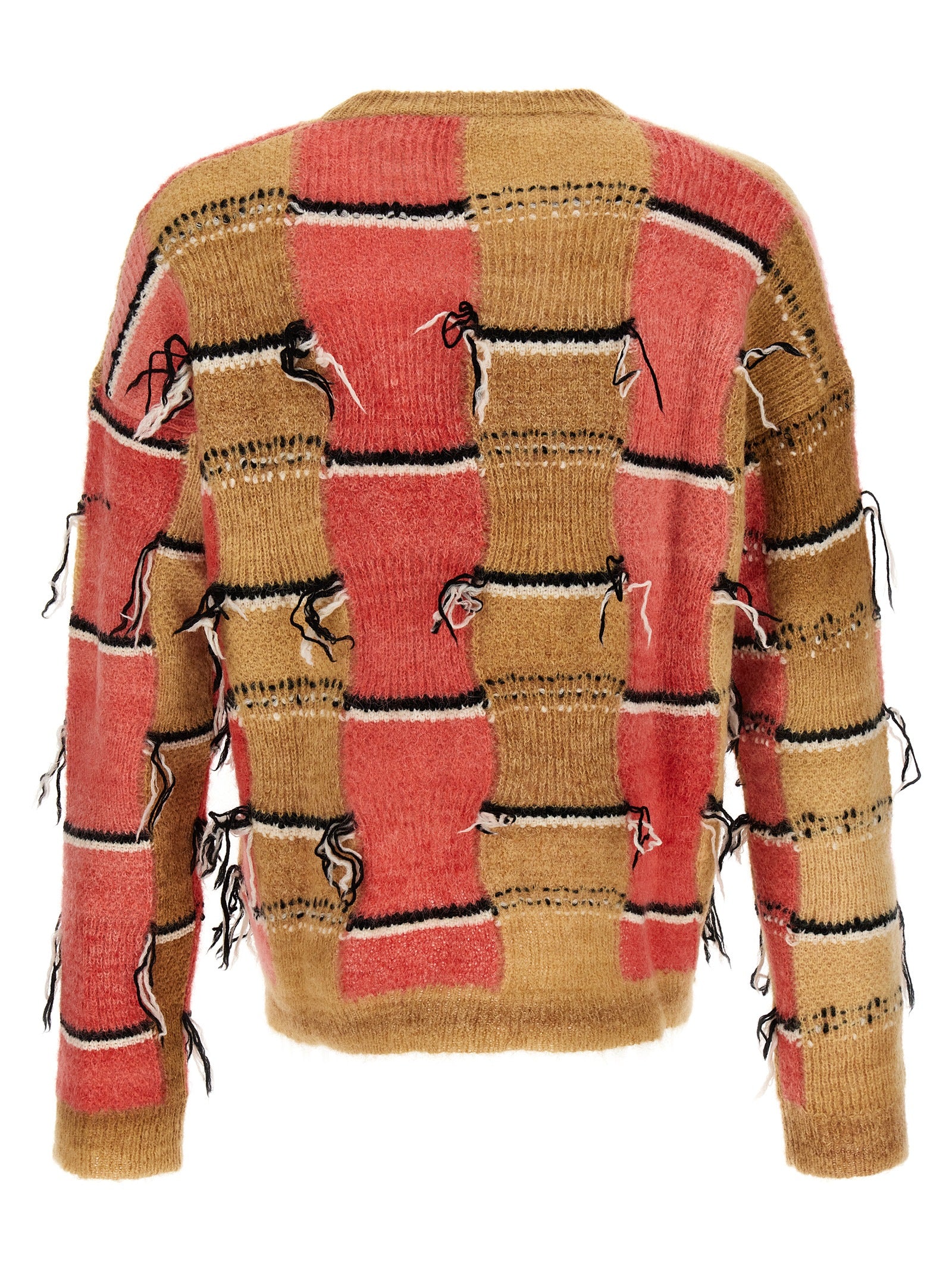 Marni Fringed Multicolor Sweater