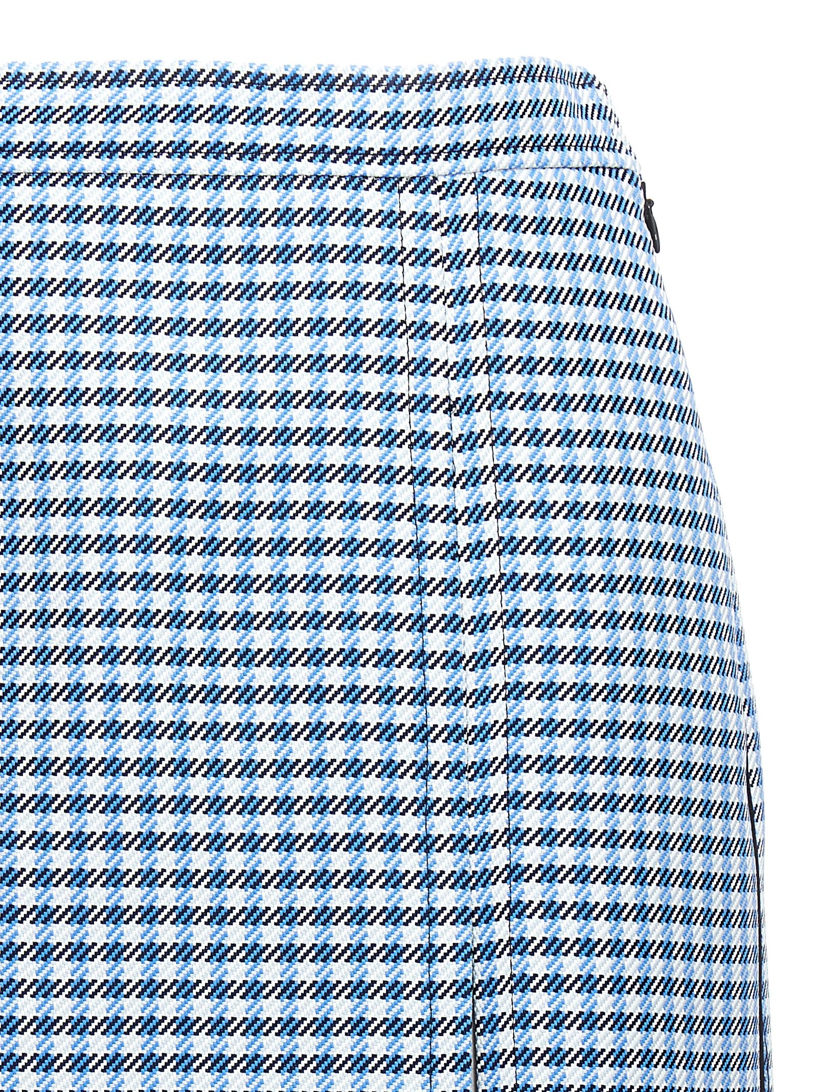 Marni Check Longuette Skirt