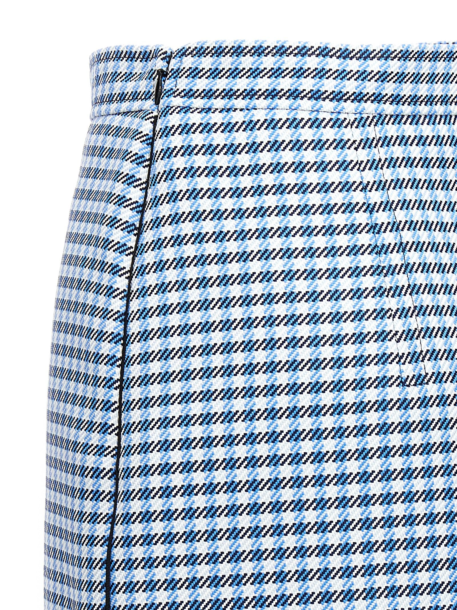 Marni Check Longuette Skirt