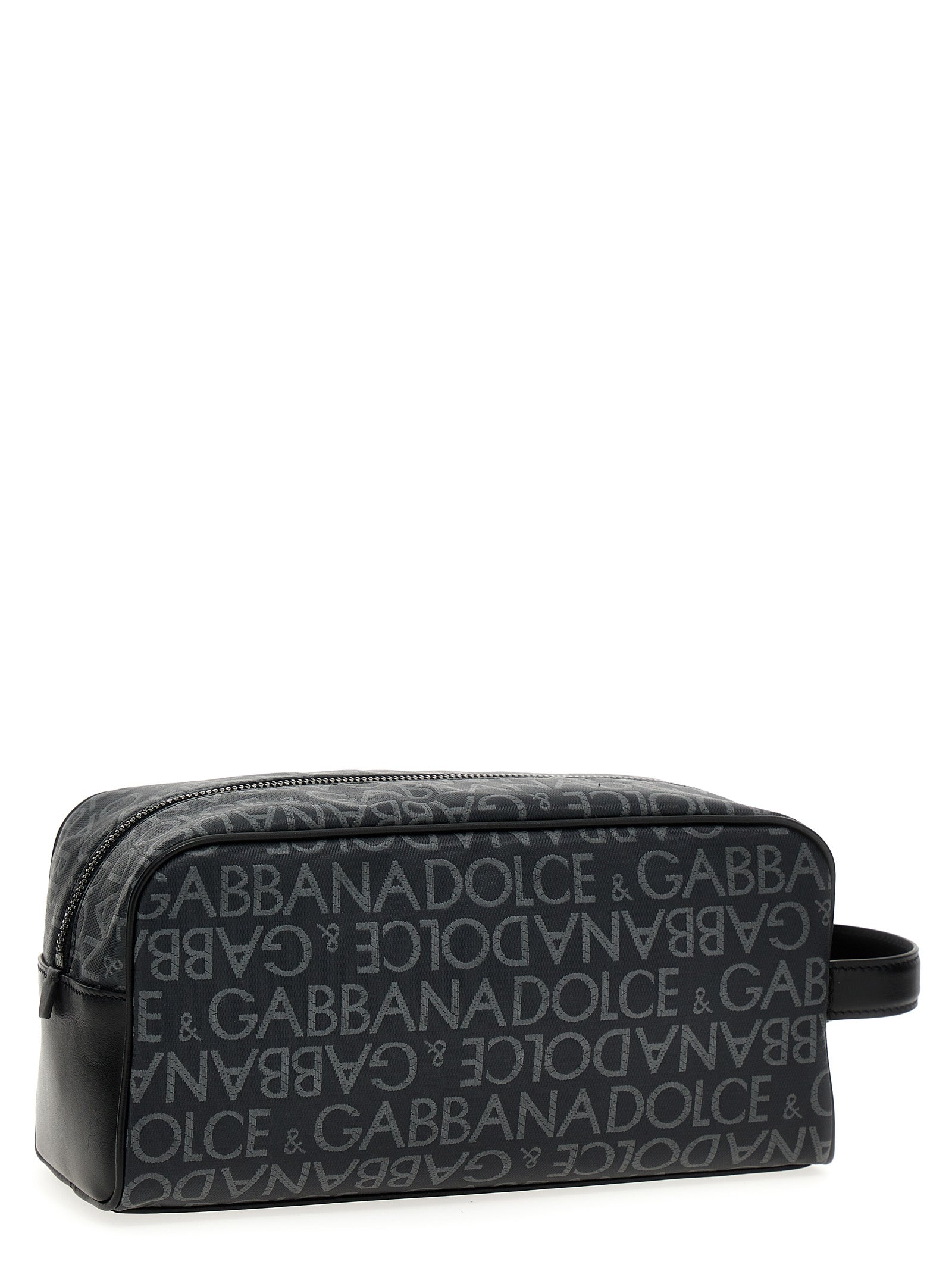 Dolce & Gabbana Leather Toiletry Bag