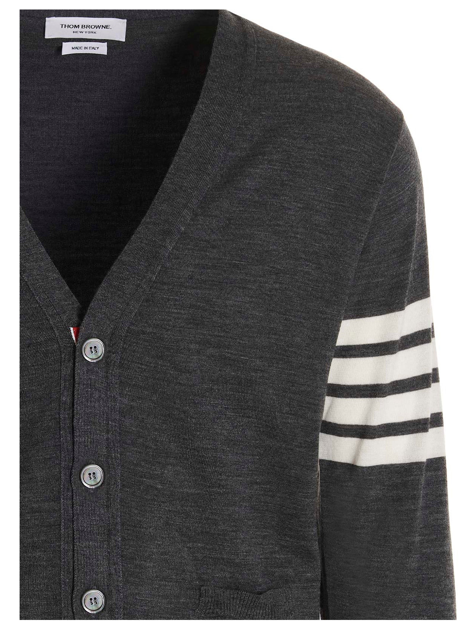 Thom Browne Merino Wool Cardigan