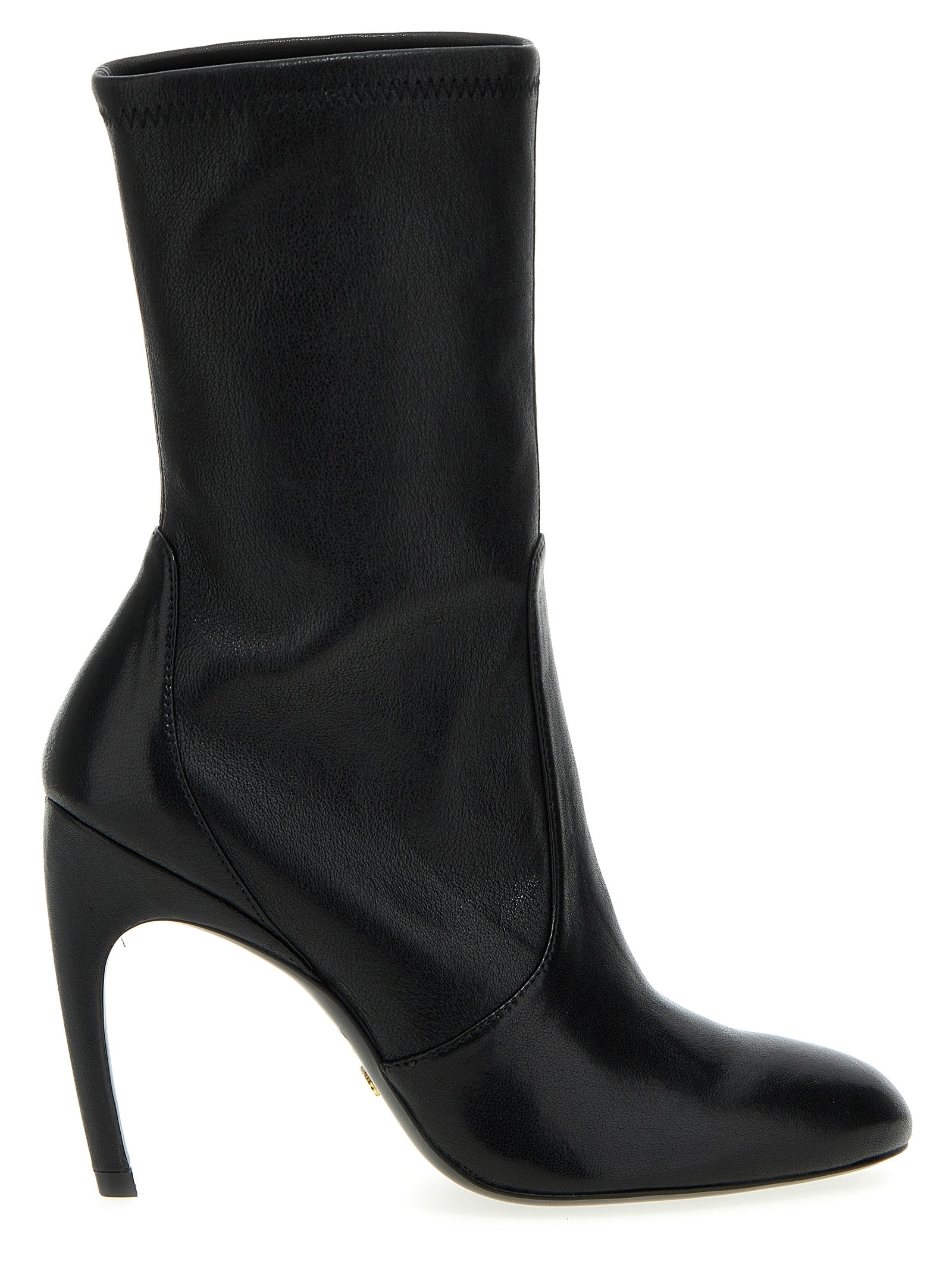 Stuart Weitzman Lux Curl Ankle Boots