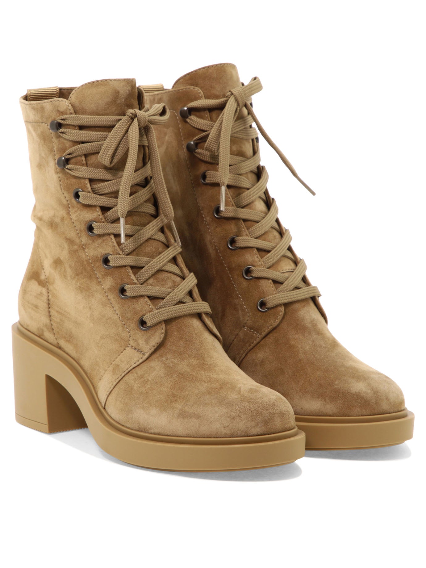 Gianvito Rossi Foster Lace-Up Boots