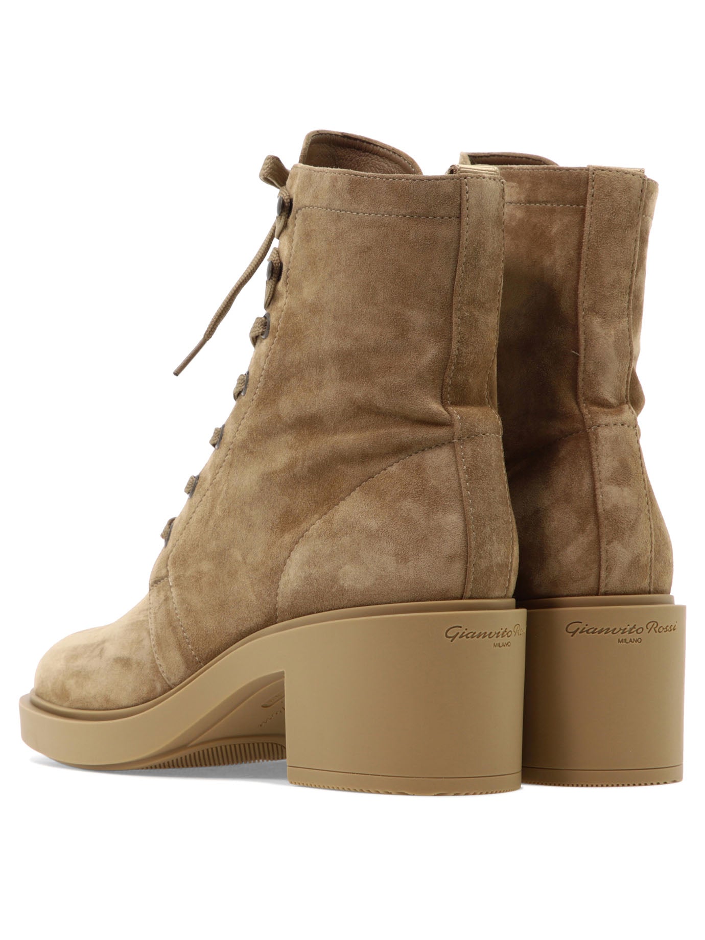 Gianvito Rossi Foster Lace-Up Boots