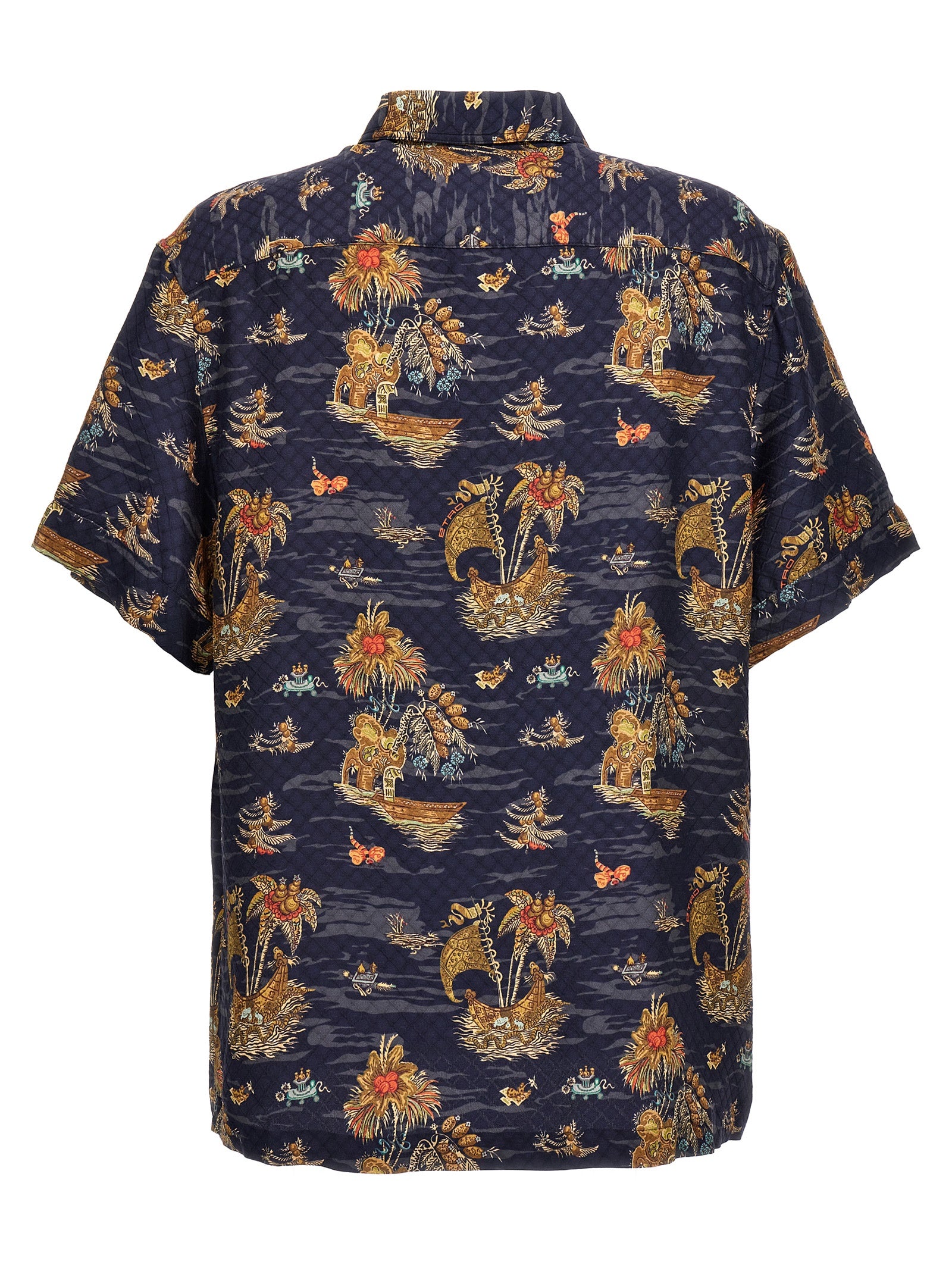 Etro Embroidered Logo Print Shirt