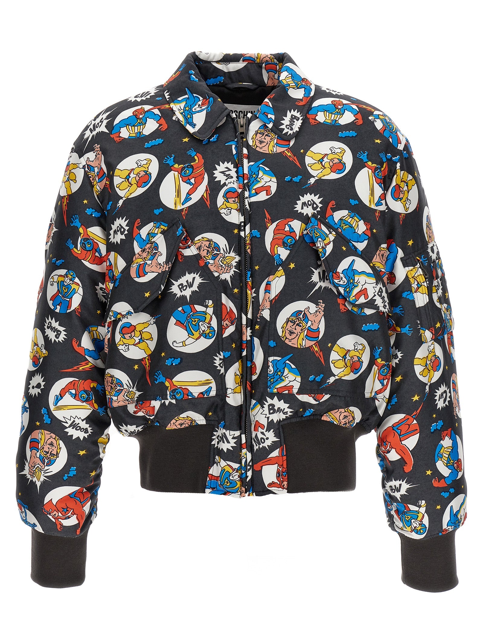 Moschino Fantasy Cartoon Bomber Jacket