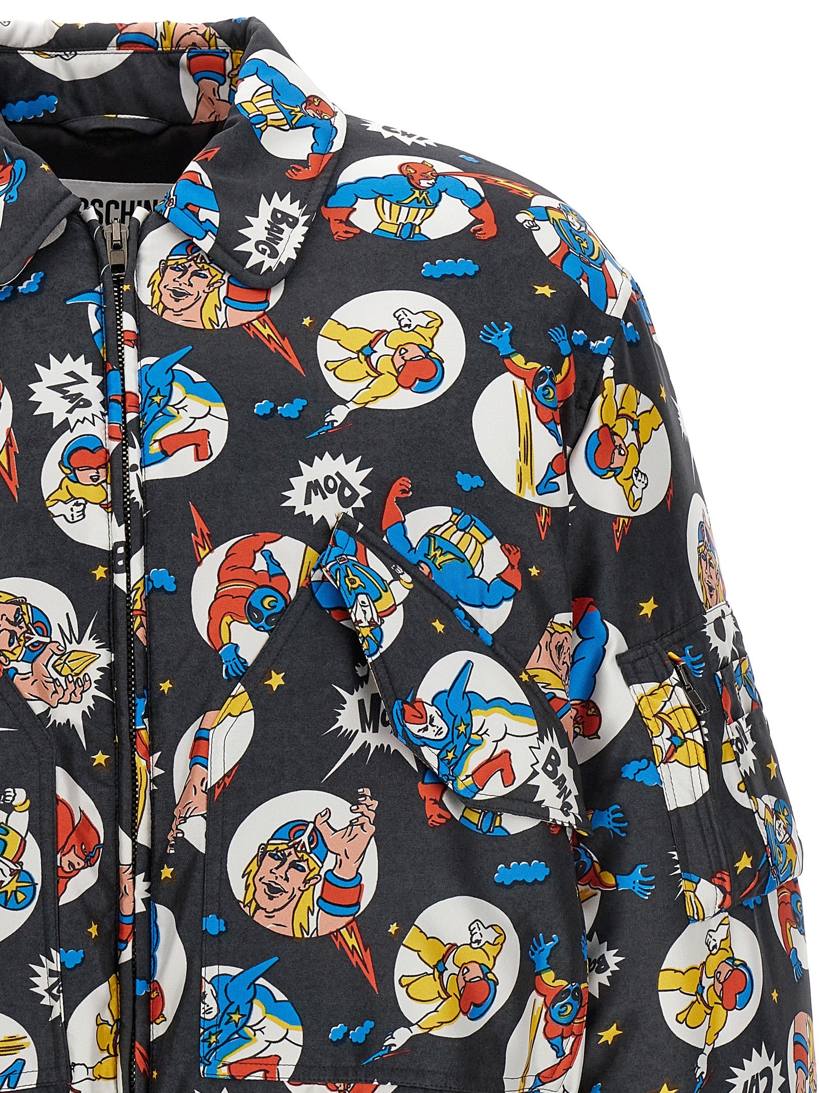 Moschino Fantasy Cartoon Bomber Jacket