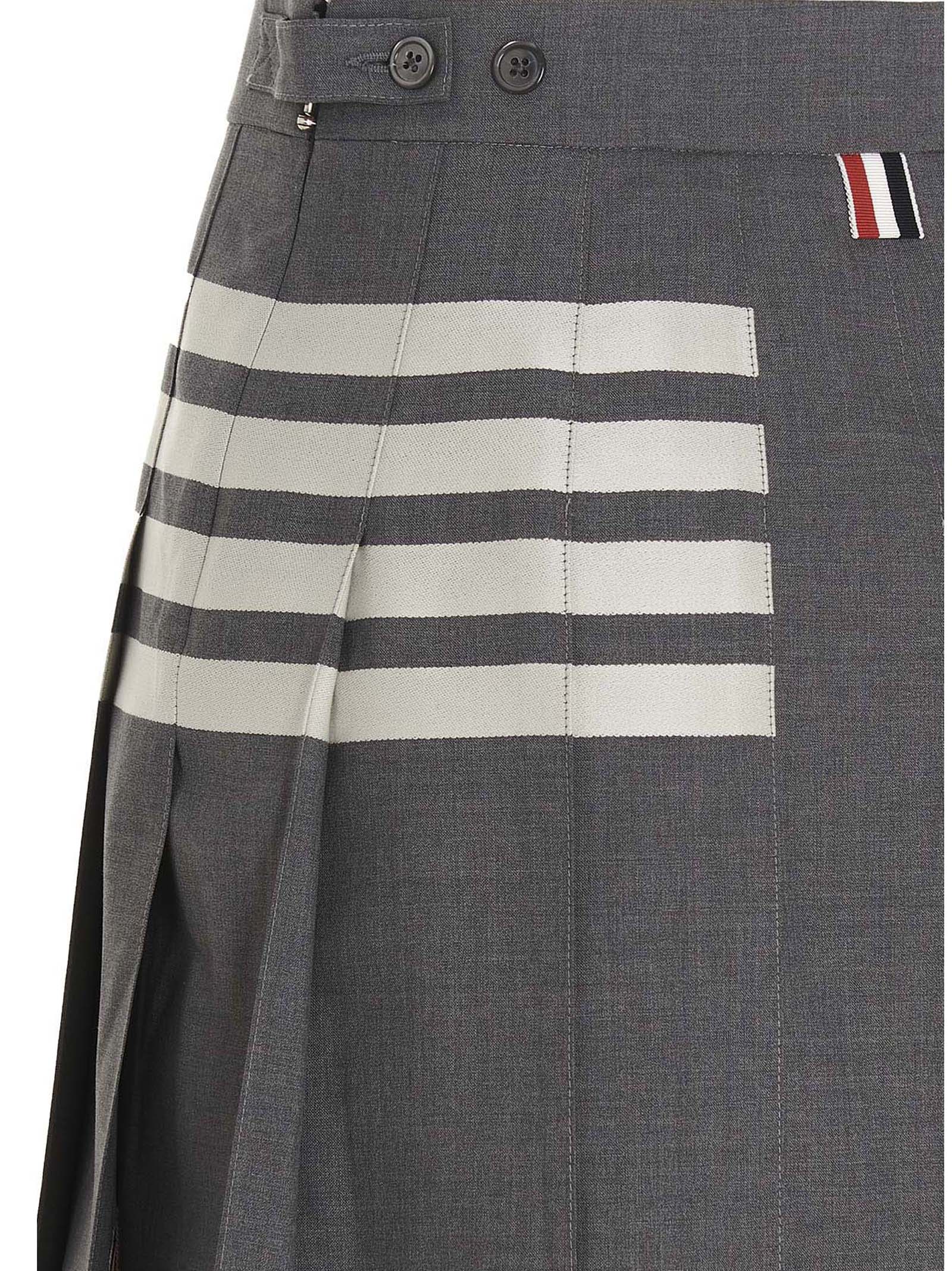 Thom Browne '4 Bar’ Skirt