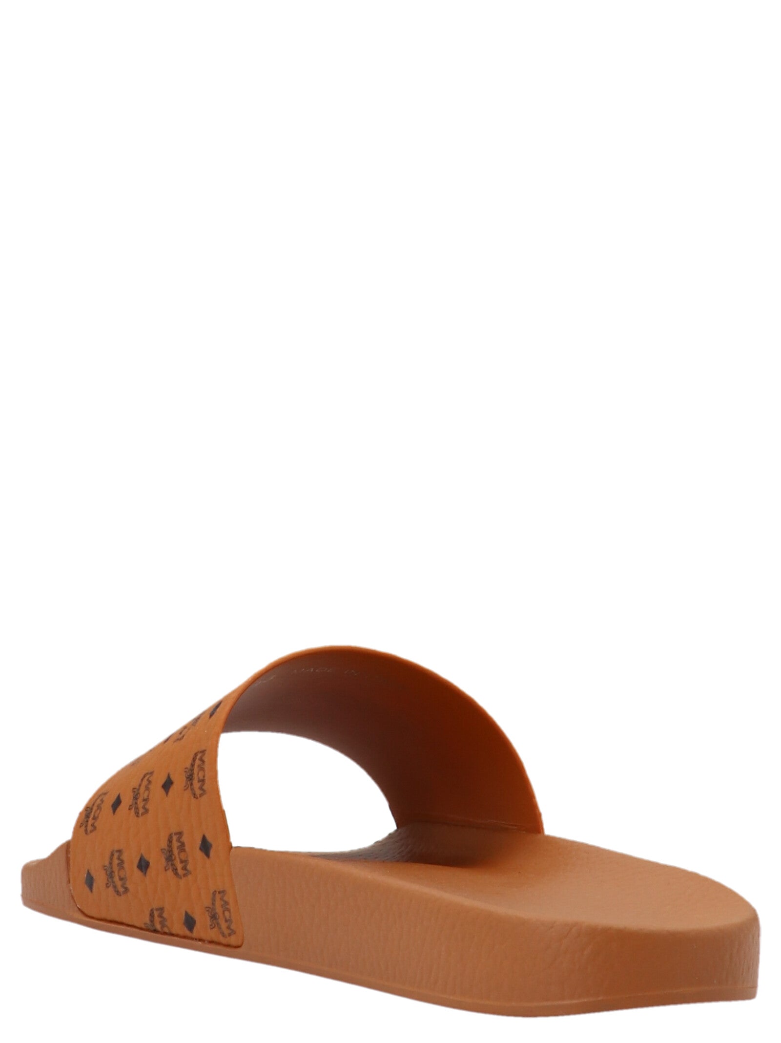 Mcm All-Over Monogram Slides