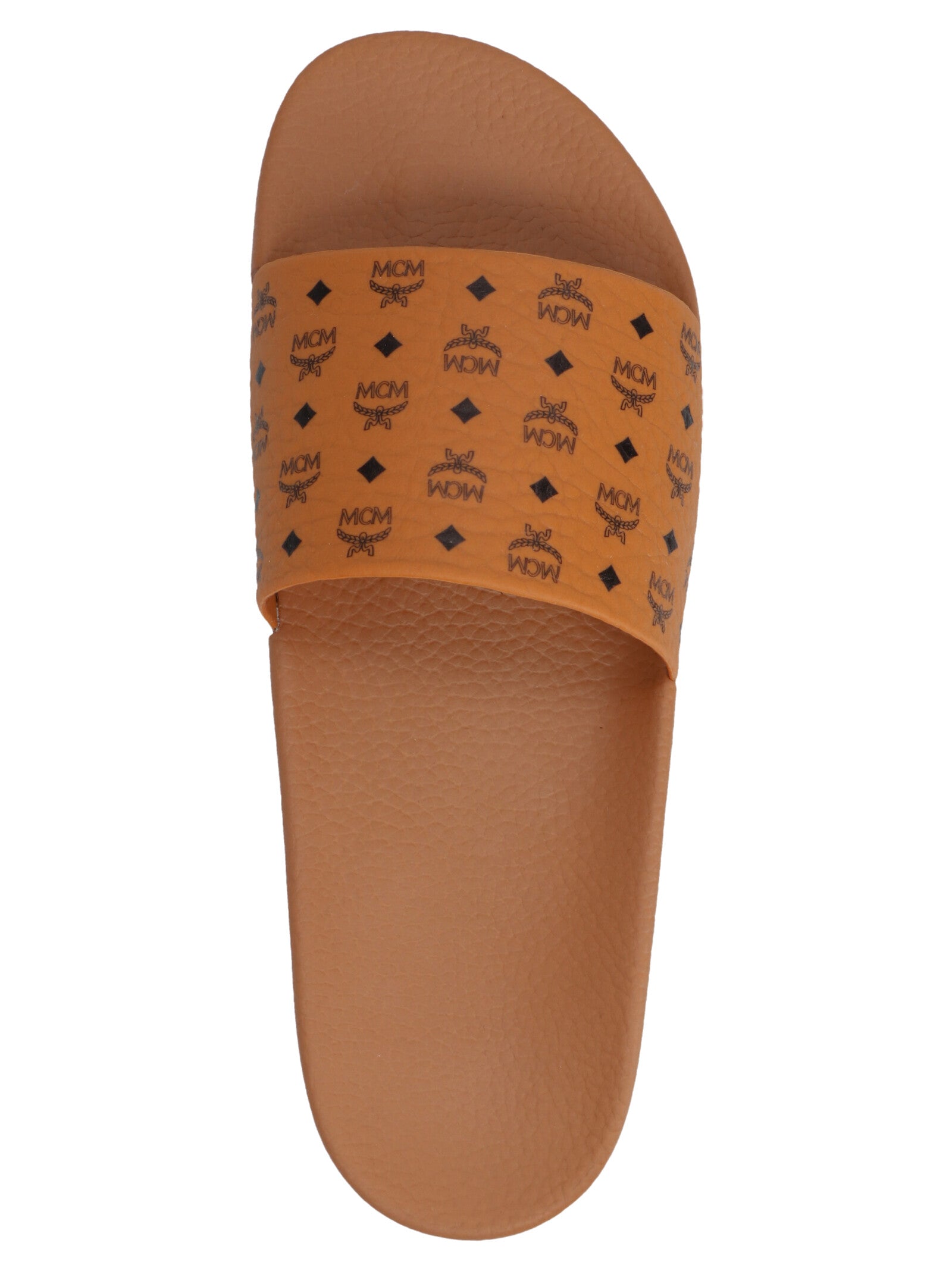 Mcm All-Over Monogram Slides