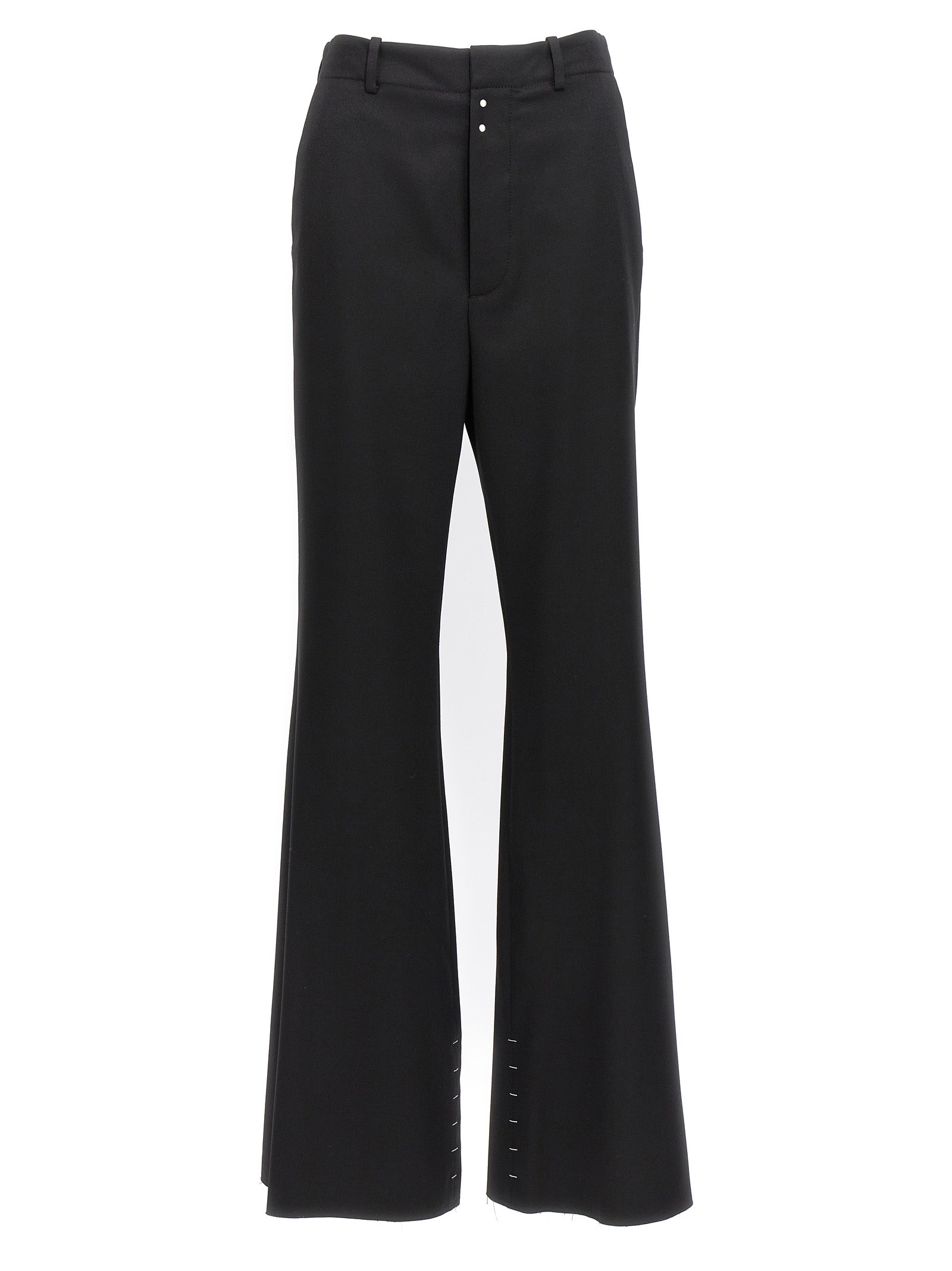 Mm6 Maison Margiela Stitching Flared Pants