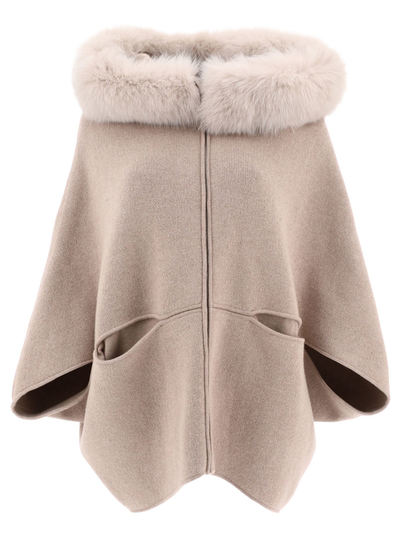 Giovi Wool And Cashmere Cape