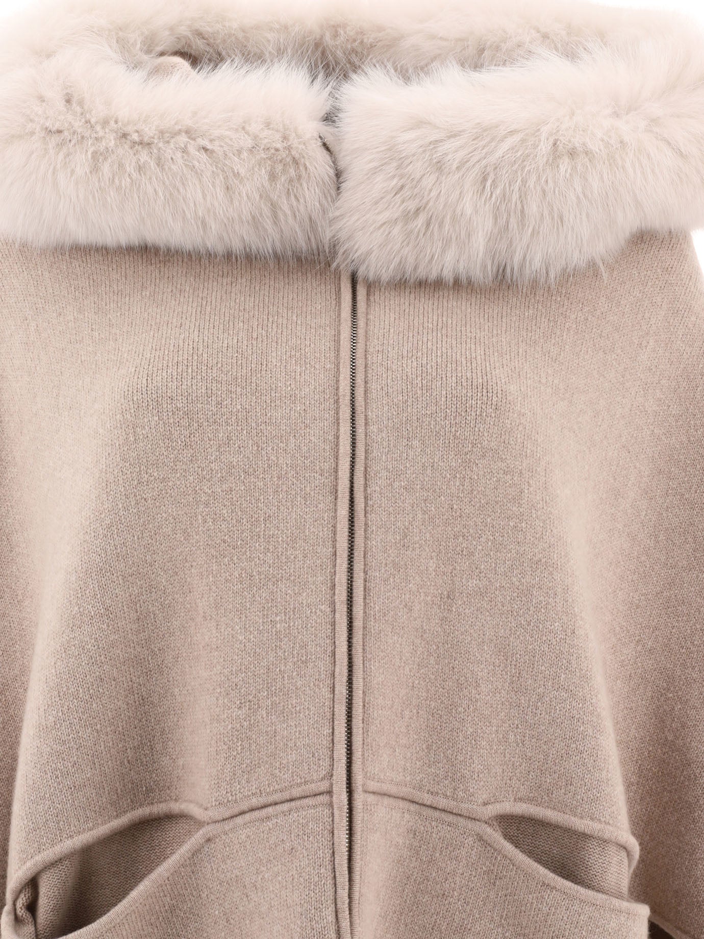 Giovi Wool And Cashmere Cape