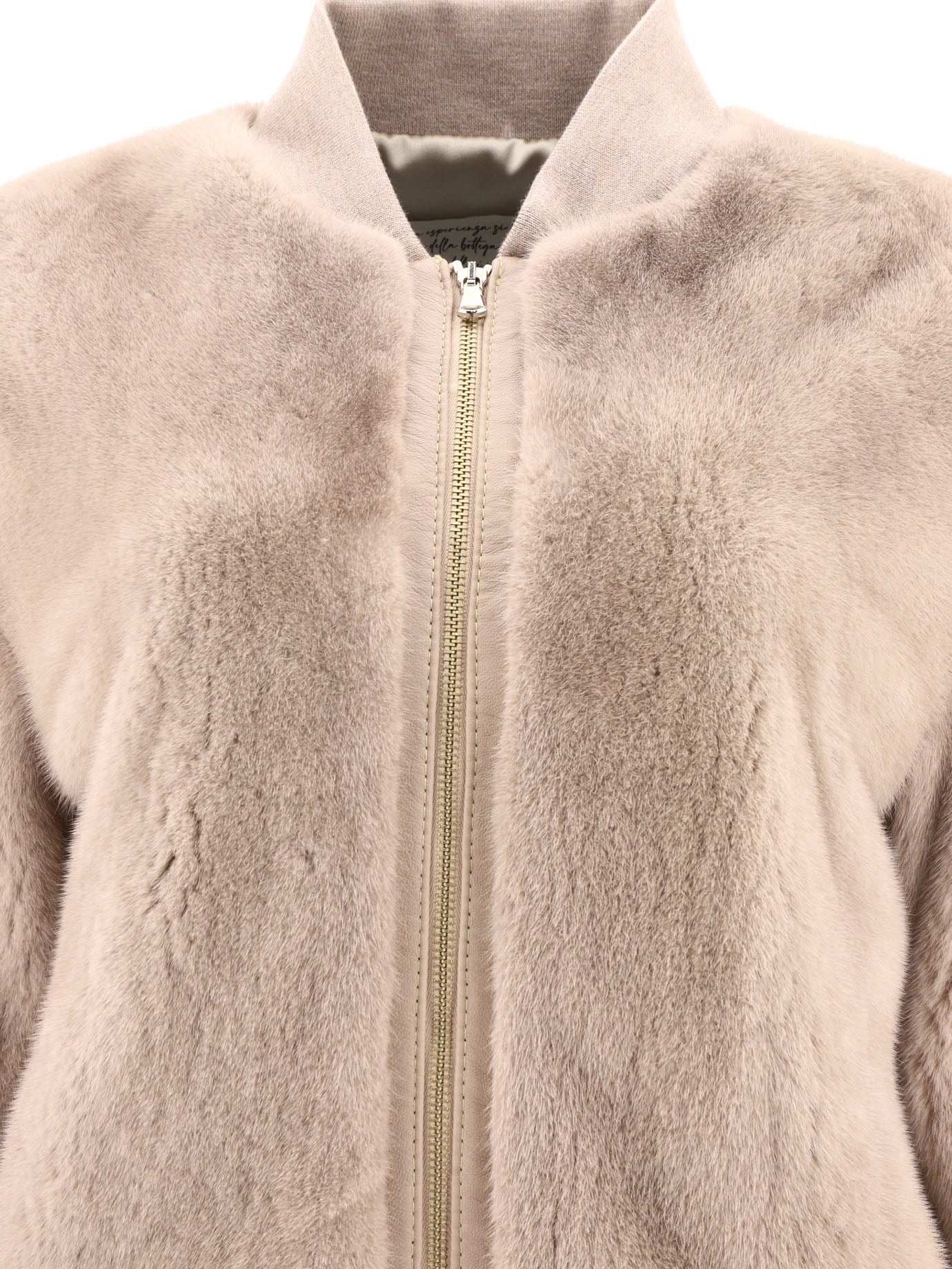 Giovi Mink Fur Bomber Jacket