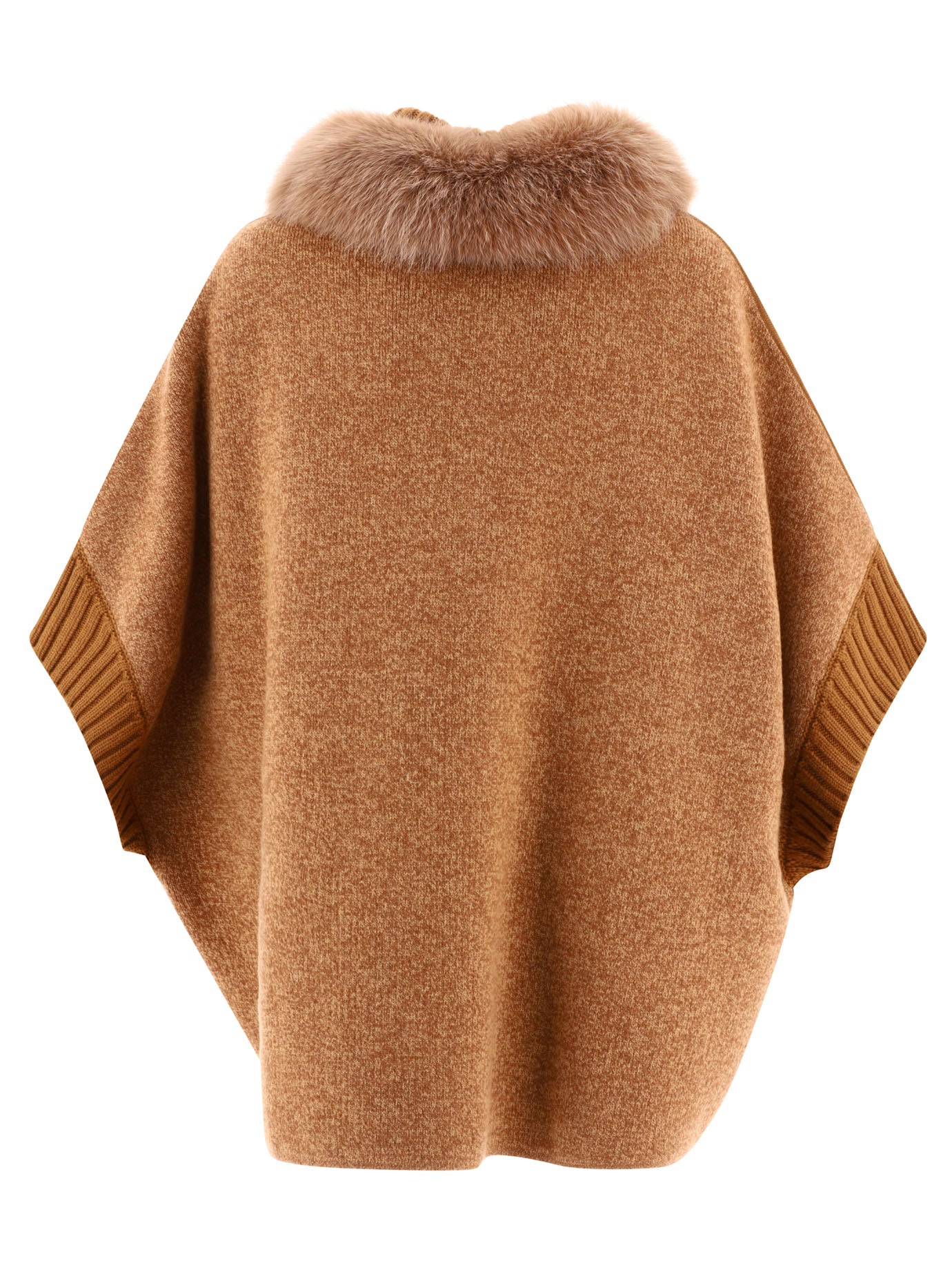 Giovi Cape With Fur Inserts