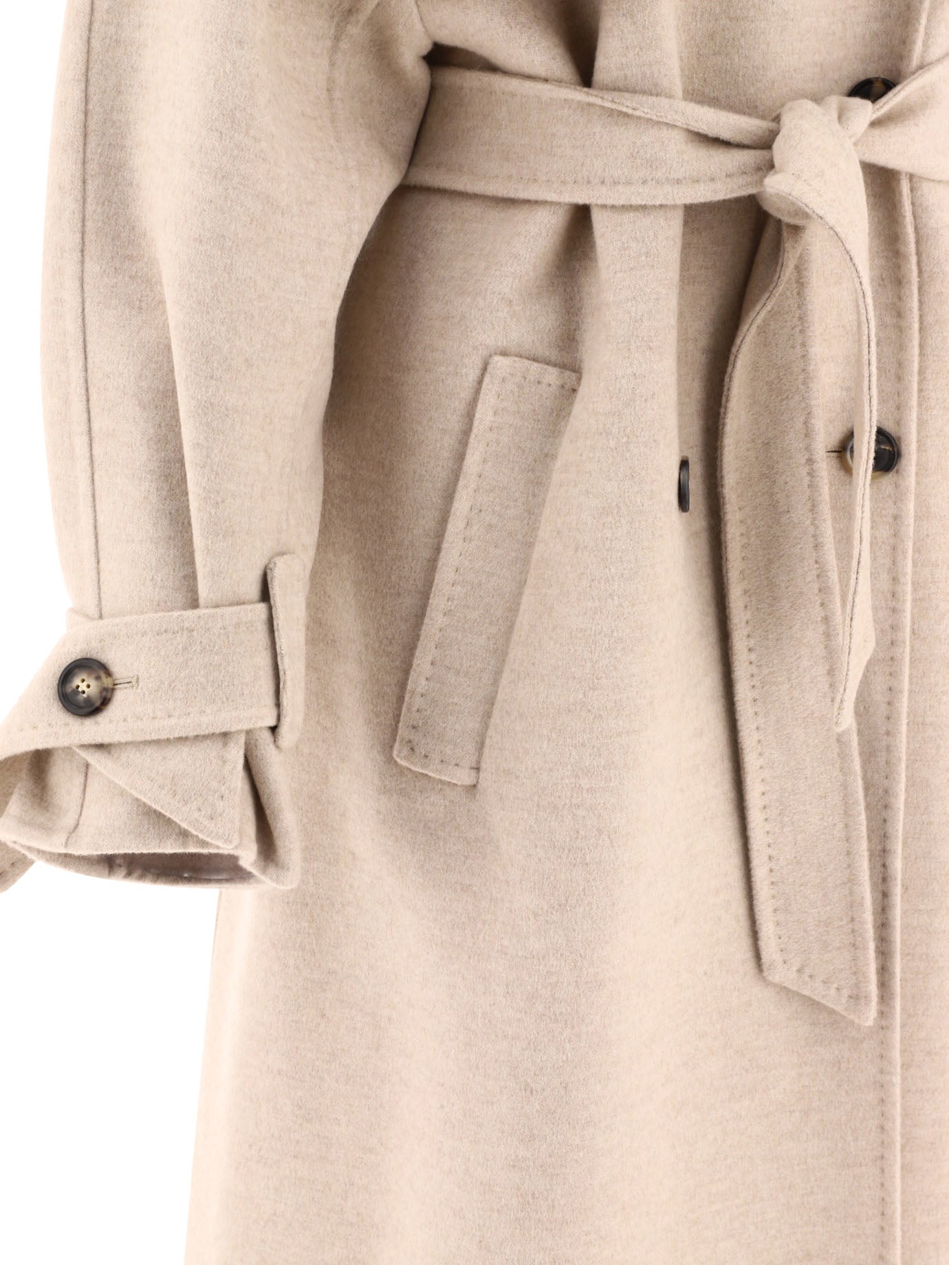 Max Mara Atelier Falco Cashmere Trench Coat