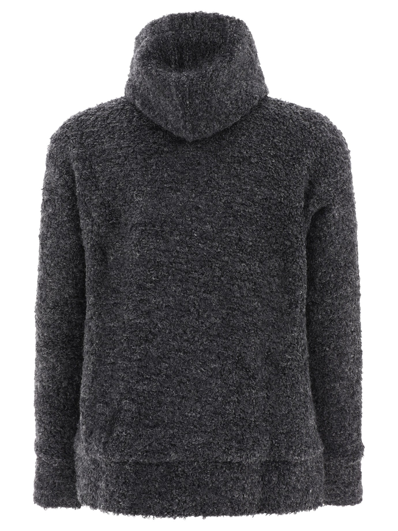 Junya Watanabe MAN Textured Drawstring Zipped Hoodie