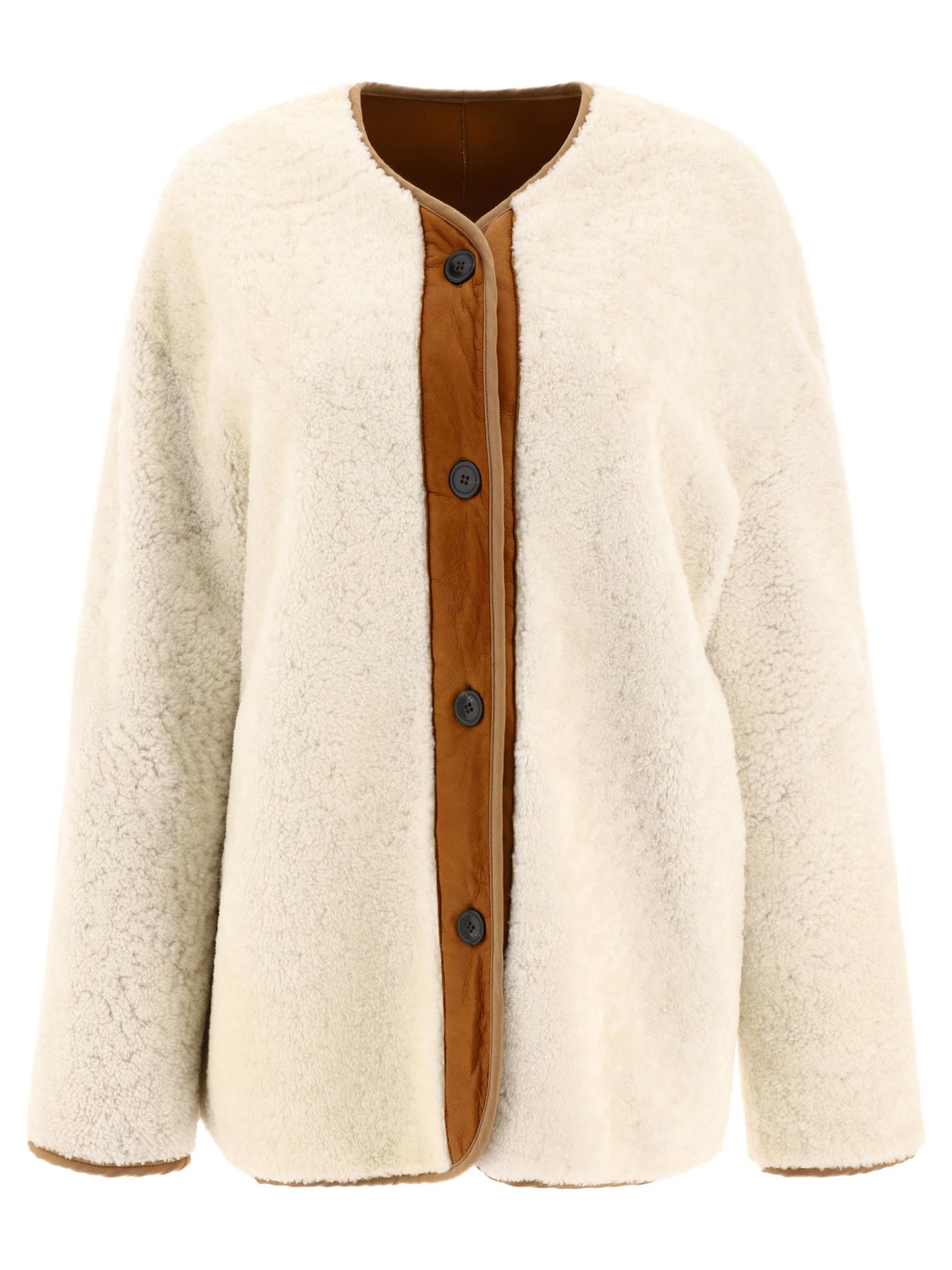 Giovi Reversible Shearling Jacket