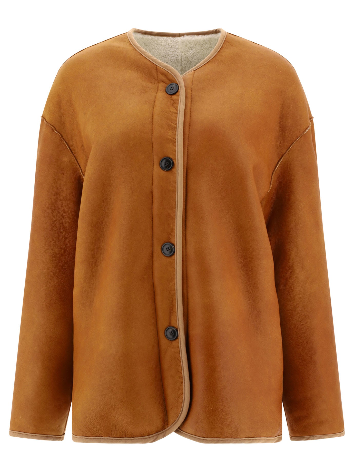 Giovi Reversible Shearling Jacket