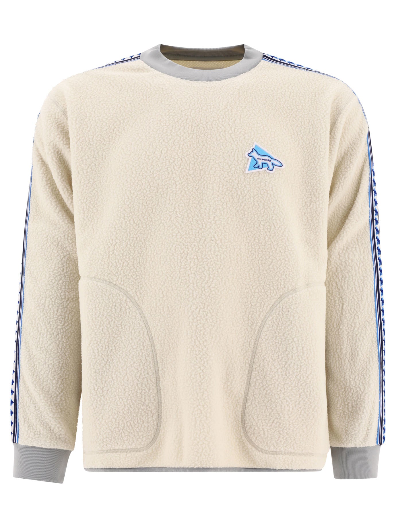 and Wander And Wander X Maison Kitsuné Fleece Sweater