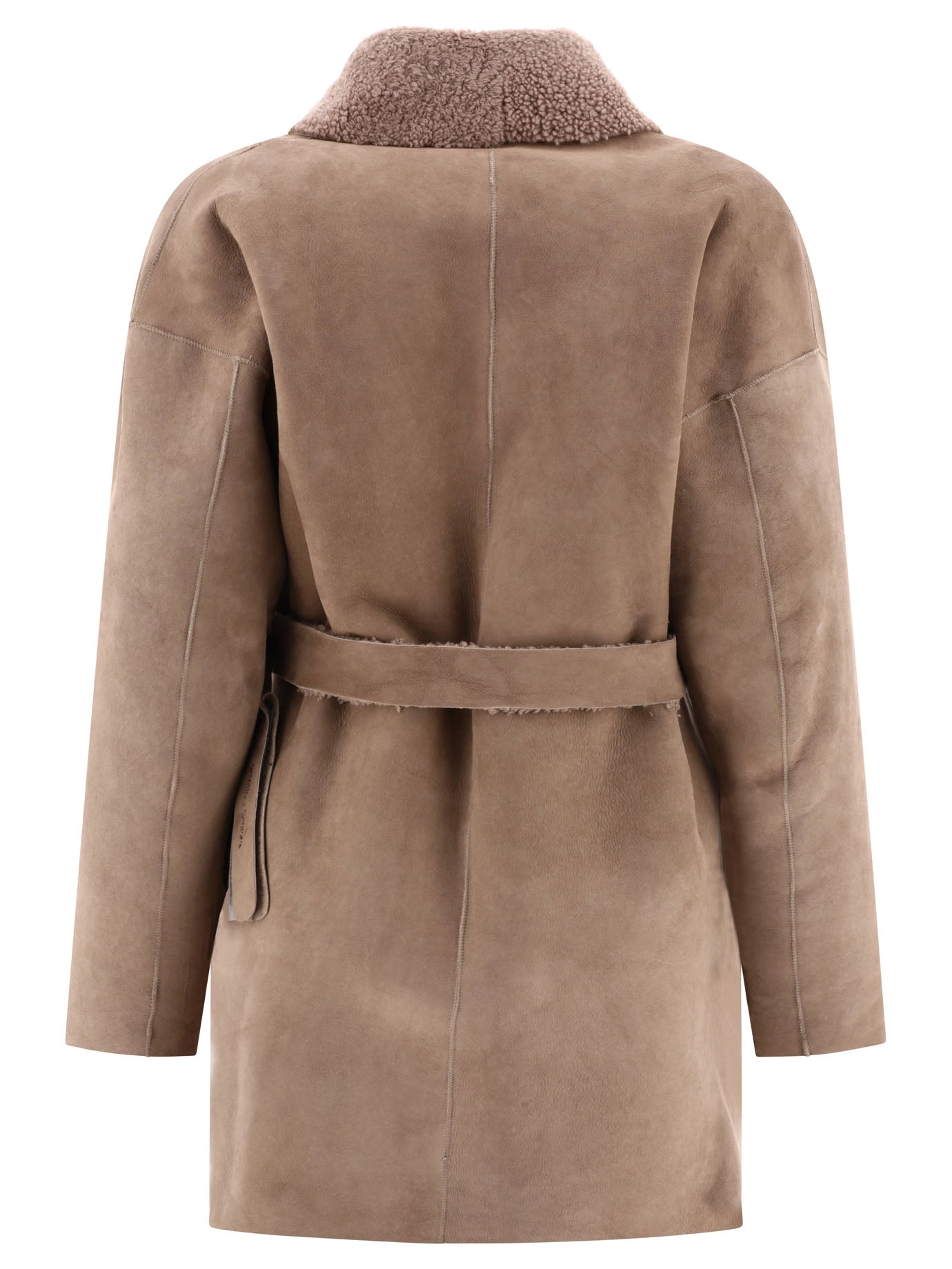 Salvatore Santoro Leather And Shearling Jacket