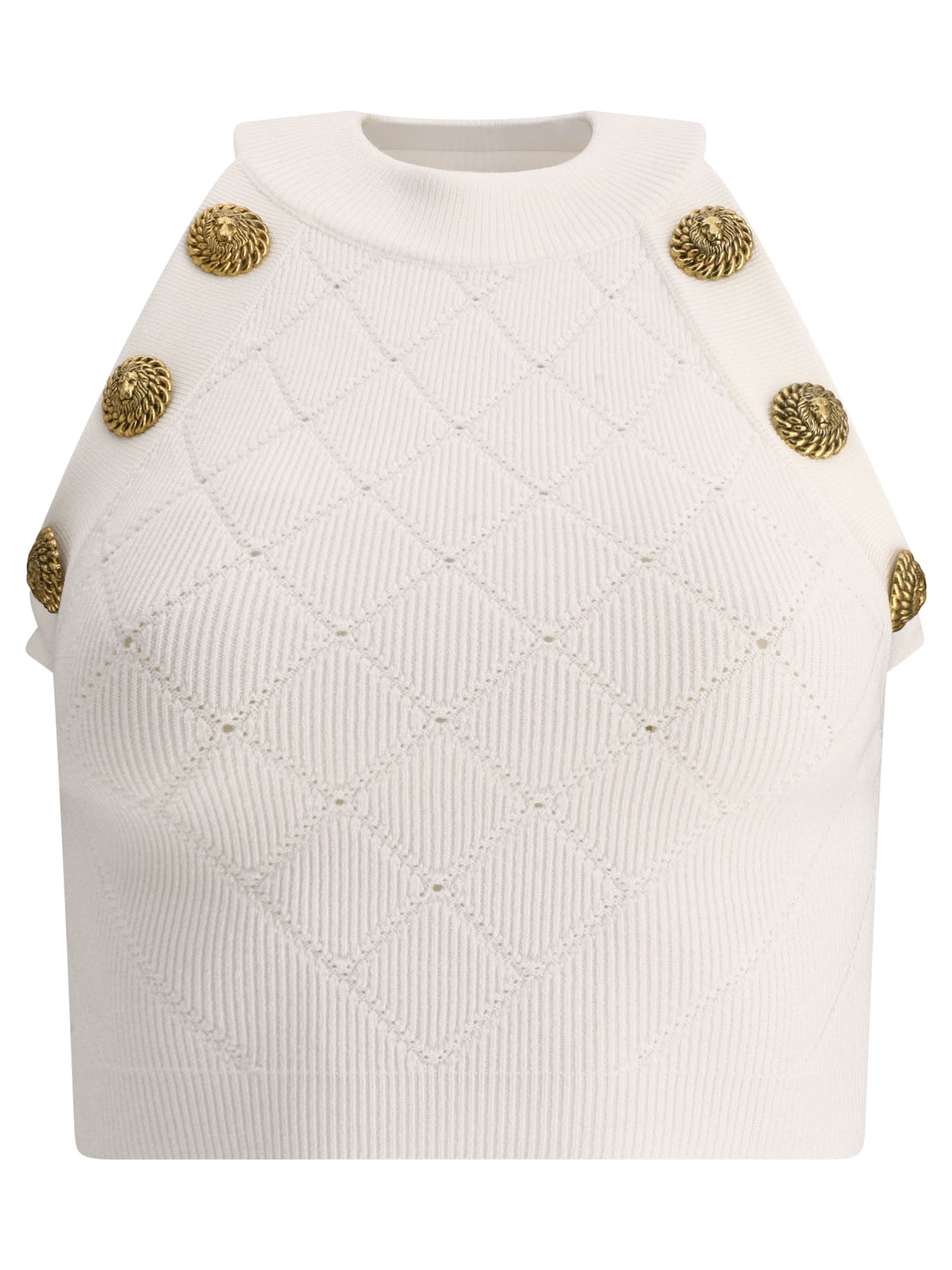 Balmain 6-Buttons Tank Top