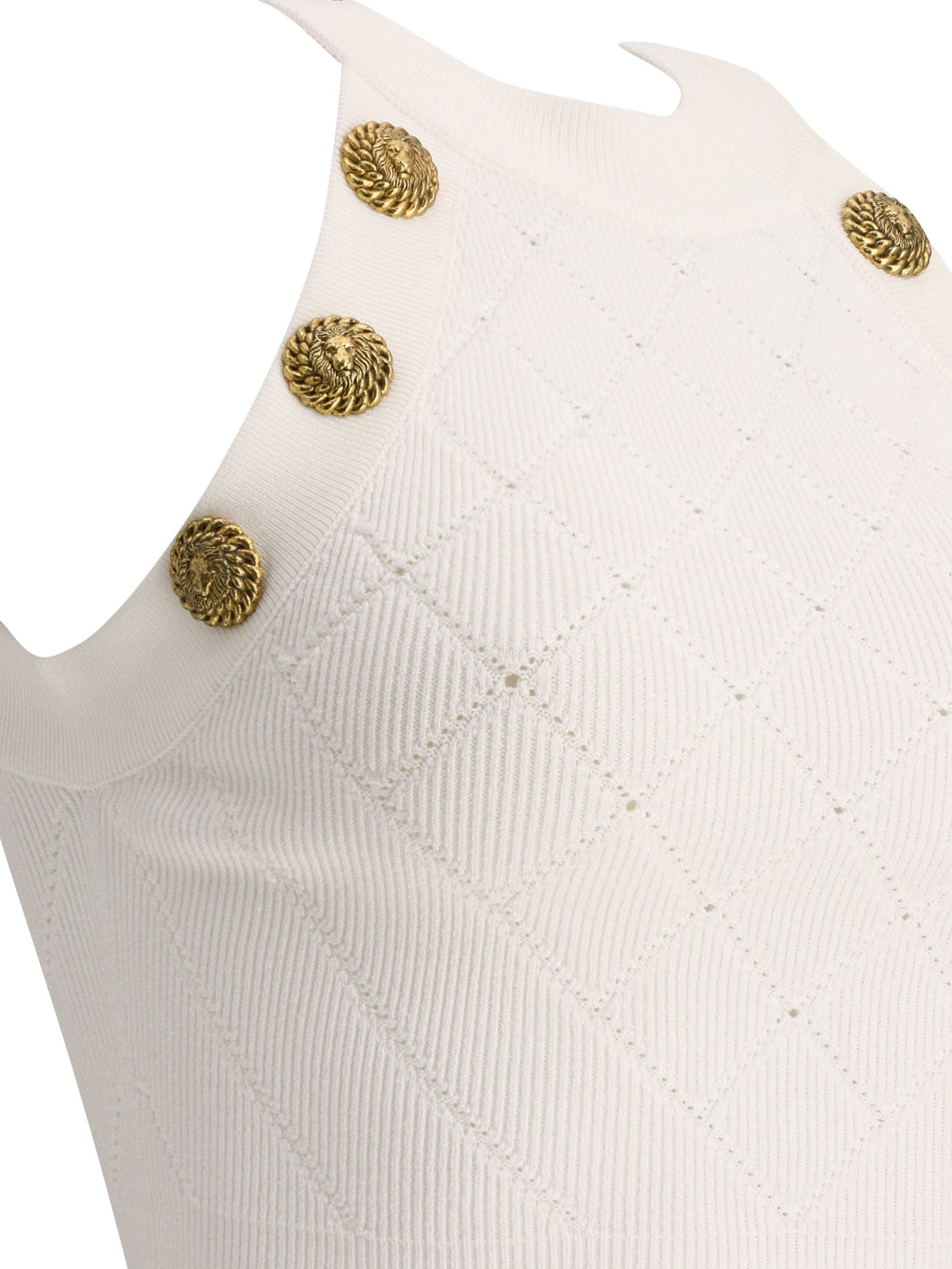 Balmain 6-Buttons Tank Top