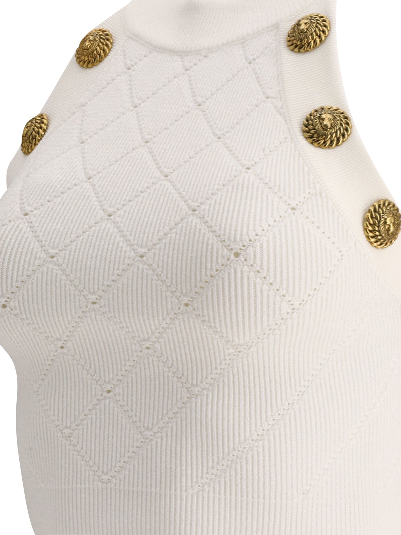 Balmain 6-Buttons Tank Top