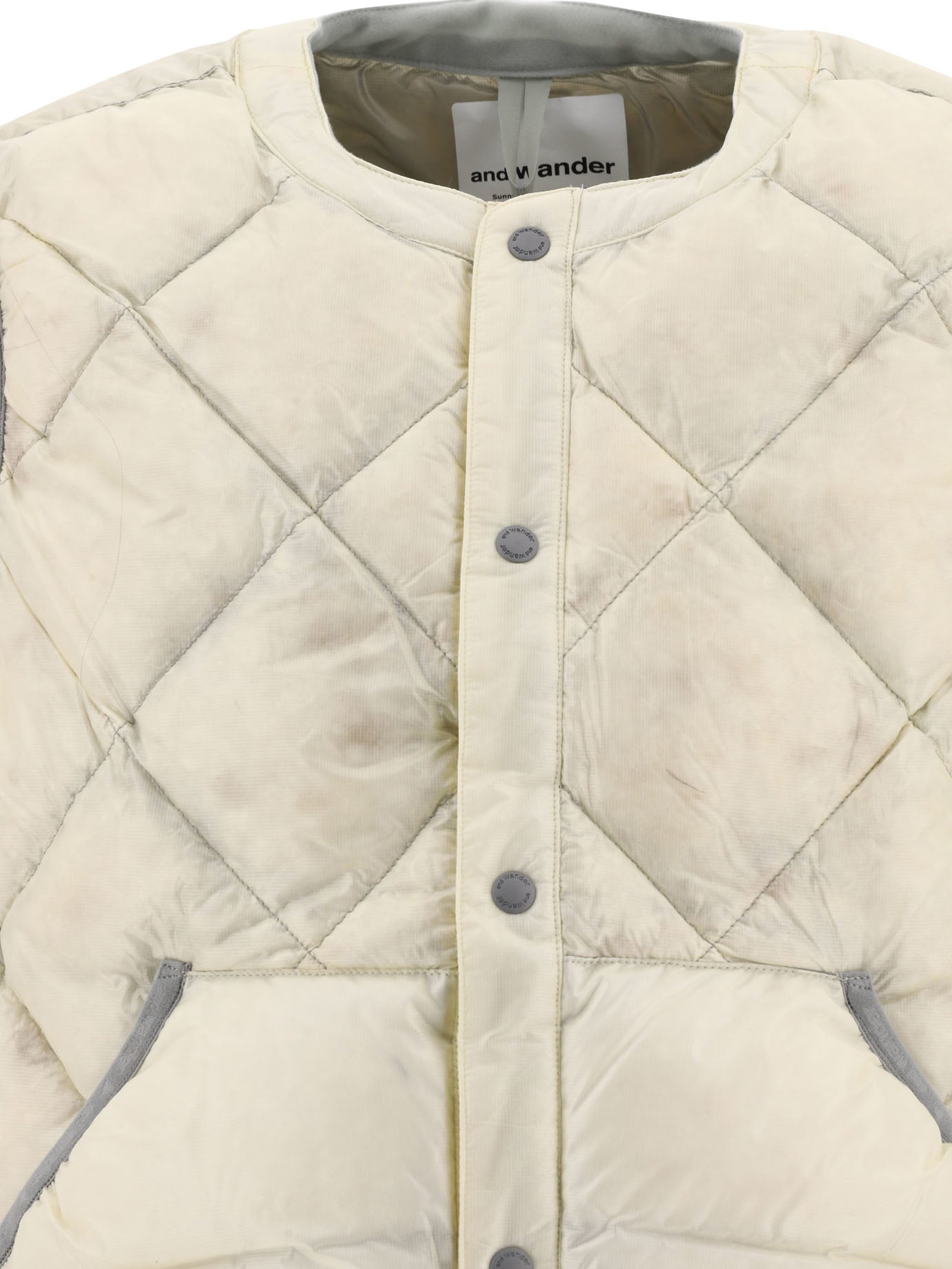 and Wander Diamond Stitch Vest Jacket