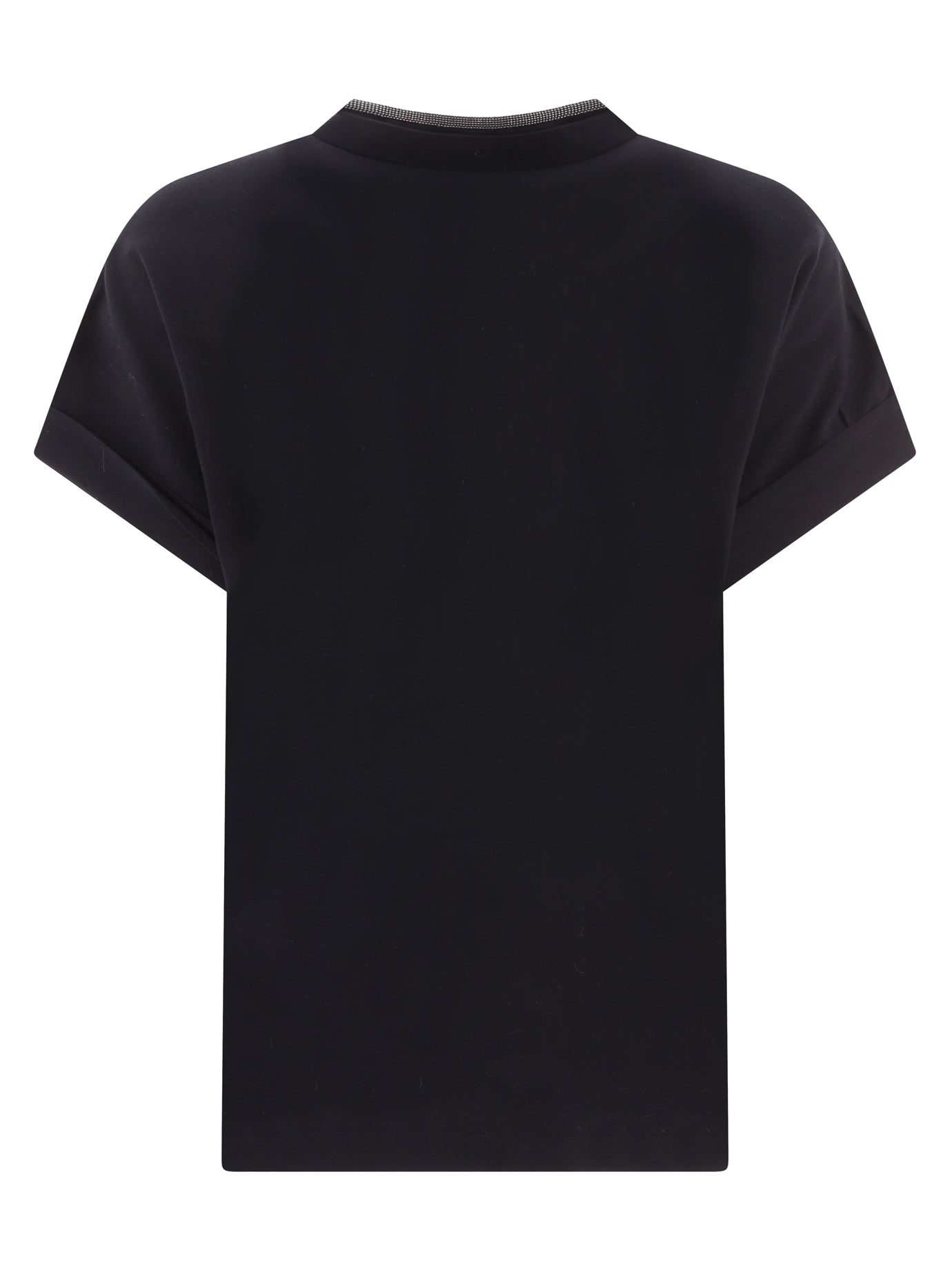 Brunello Cucinelli Precious Neckline T-Shirt