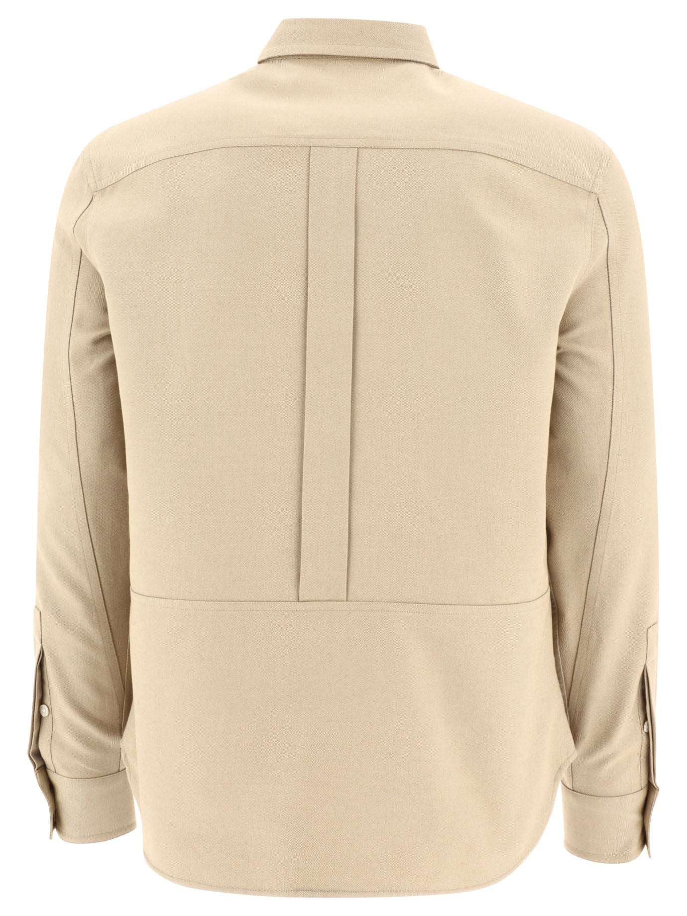 Alexander McQueen Overshirt With Flap Pockets