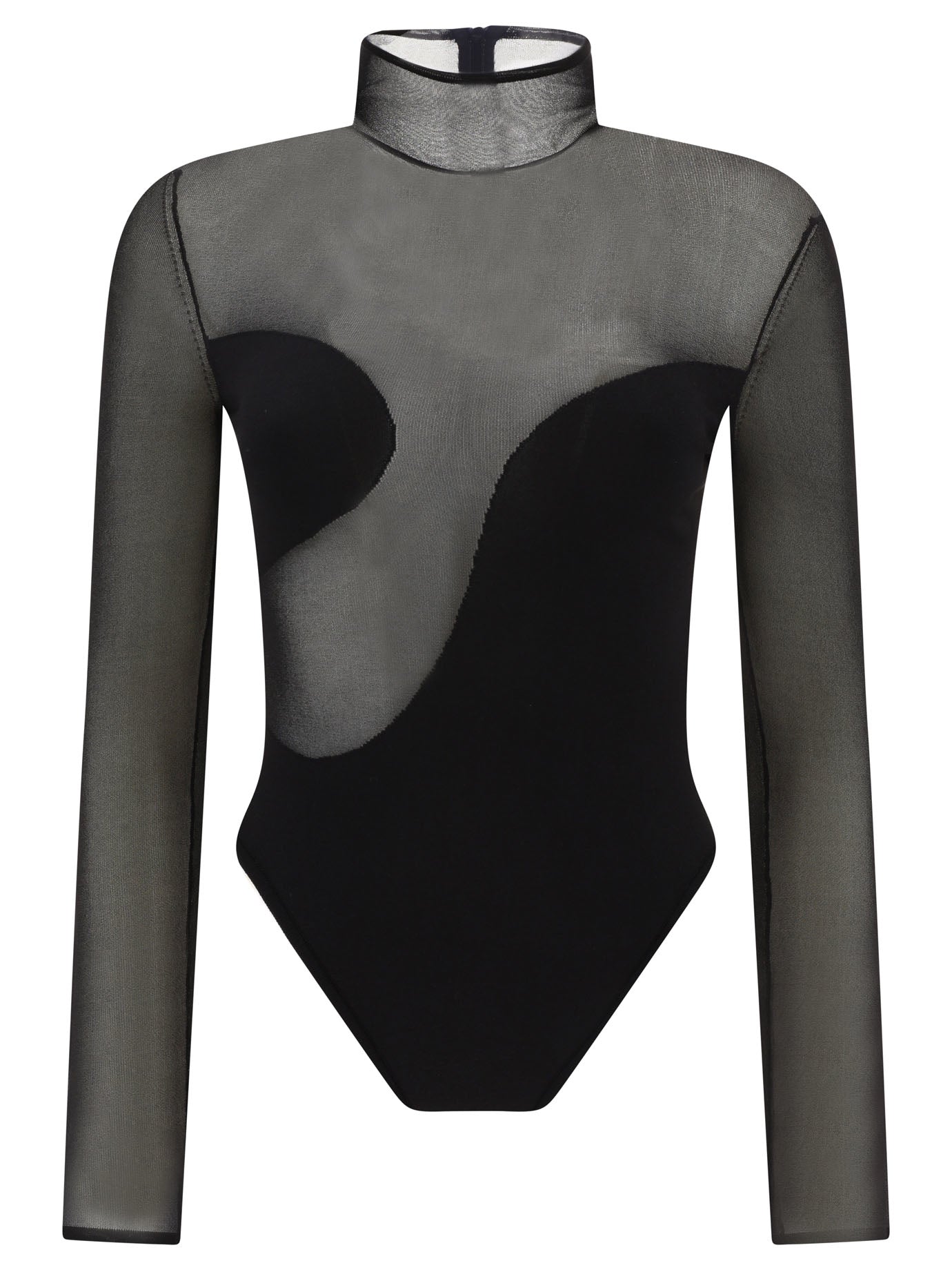 Nensi Dojaka Asymmetric Line Bodysuit