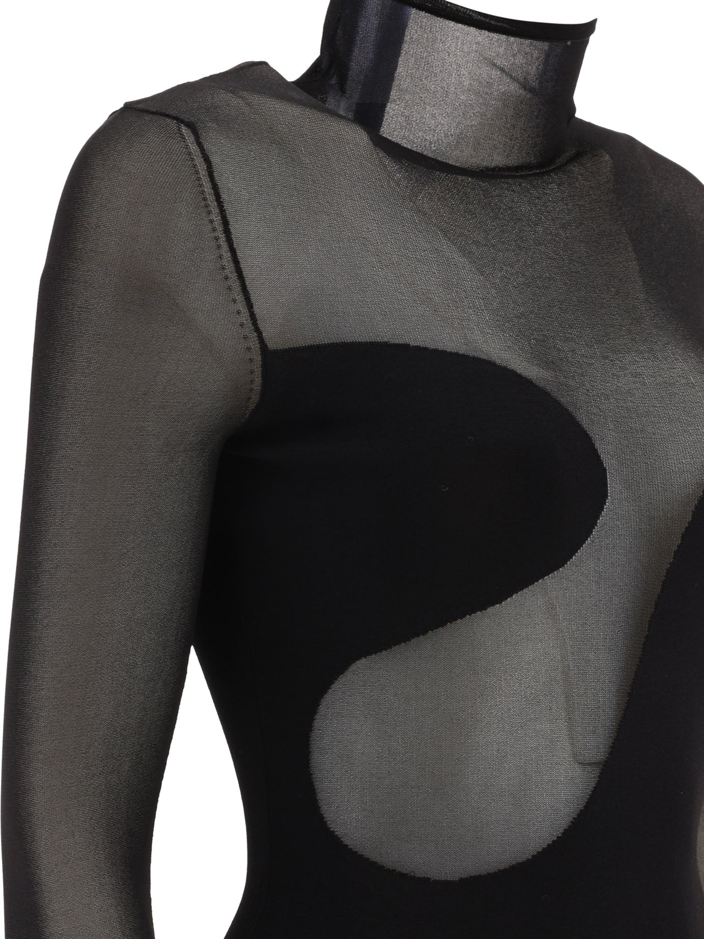 Nensi Dojaka Asymmetric Line Bodysuit