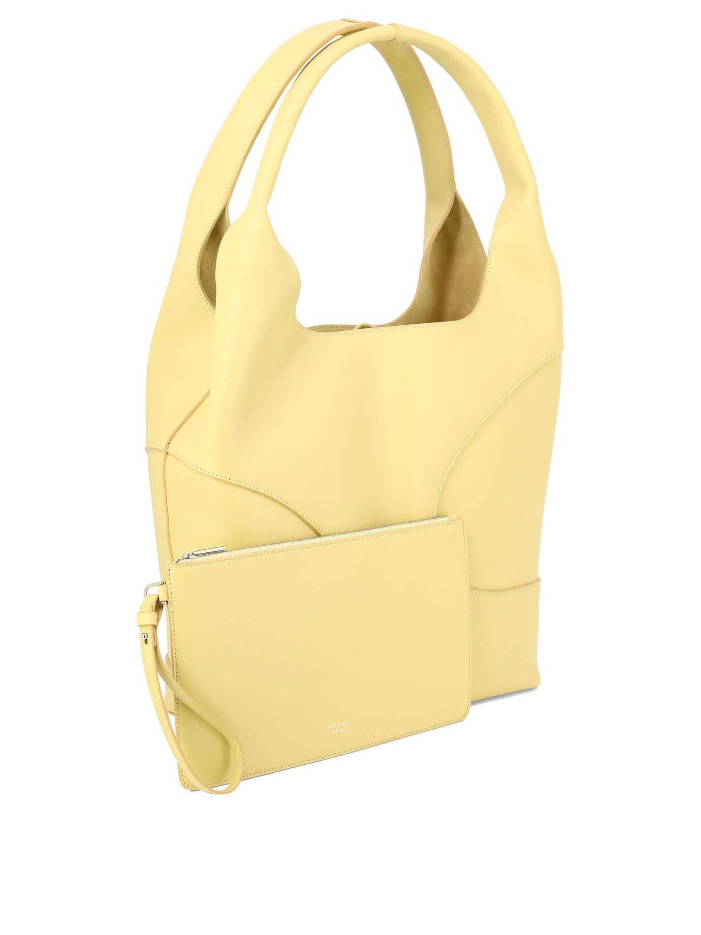 Ferragamo Hobo Bag With Cut-Out Detailing