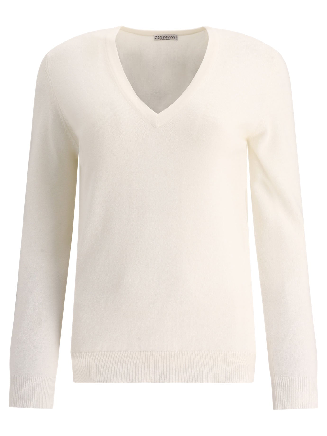 Brunello Cucinelli Cashmere Sweater With Monili