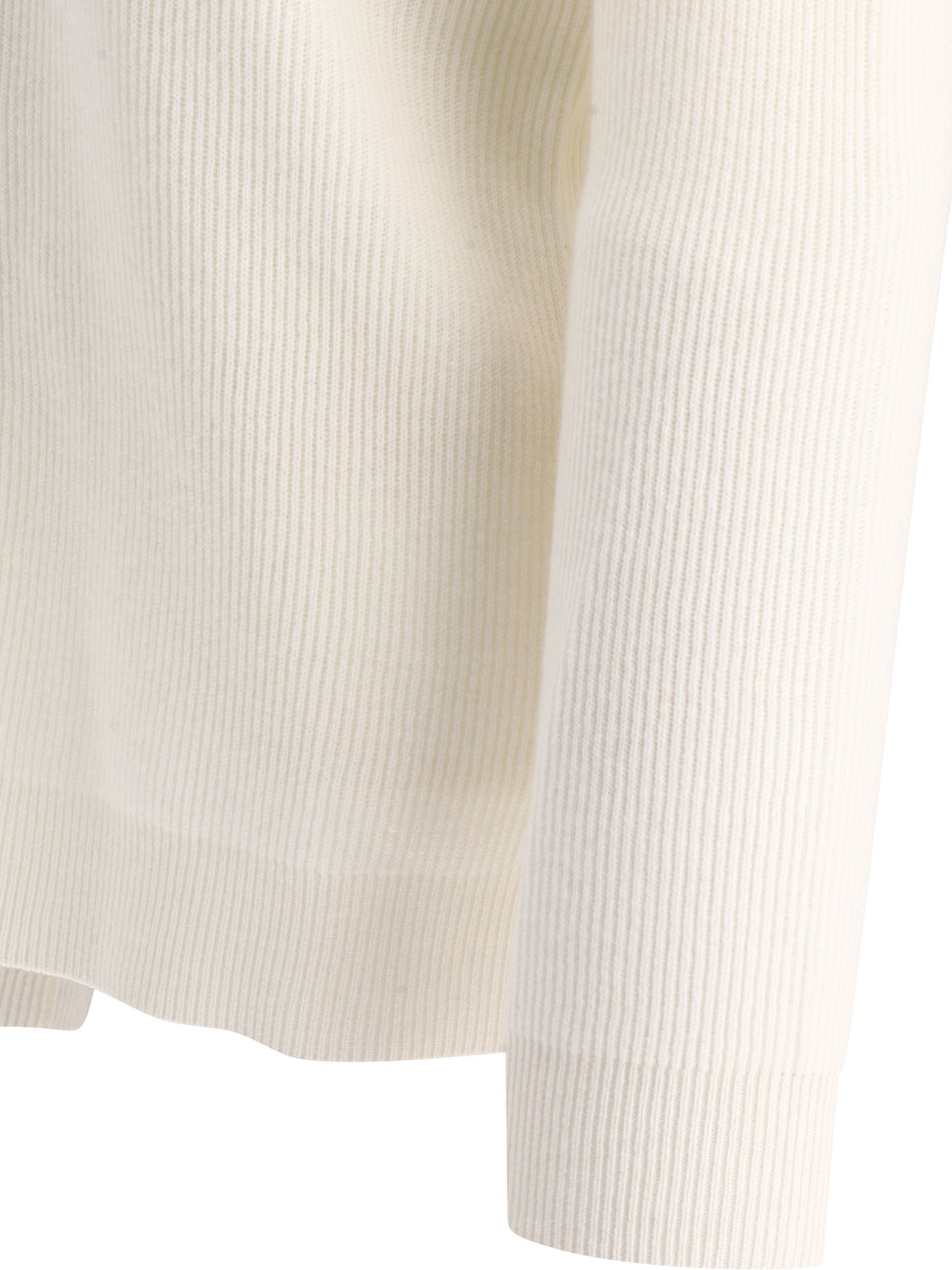 Brunello Cucinelli Cashmere English Rib Sweater With Monili