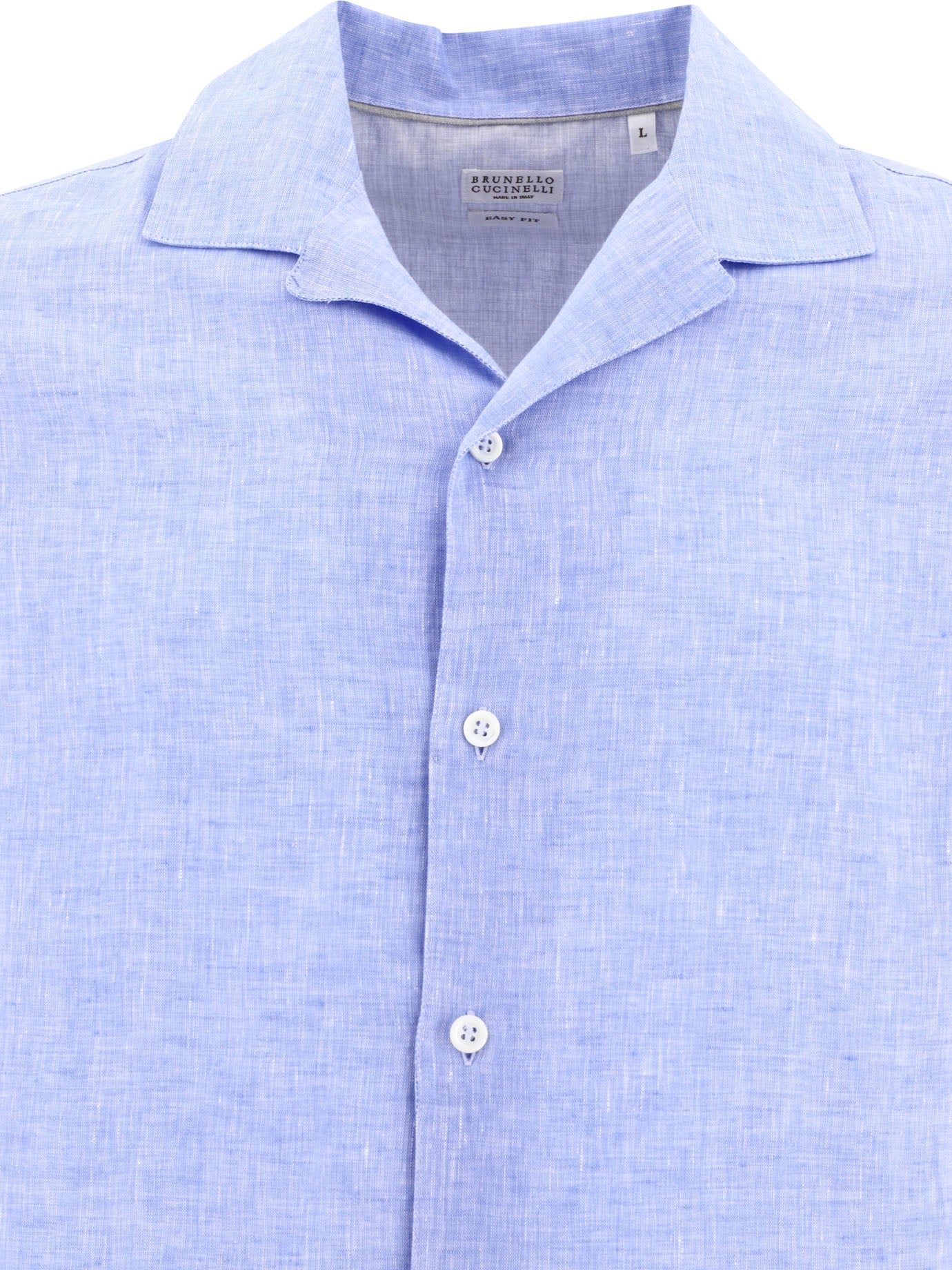 Brunello Cucinelli Chambray Linen Shirt