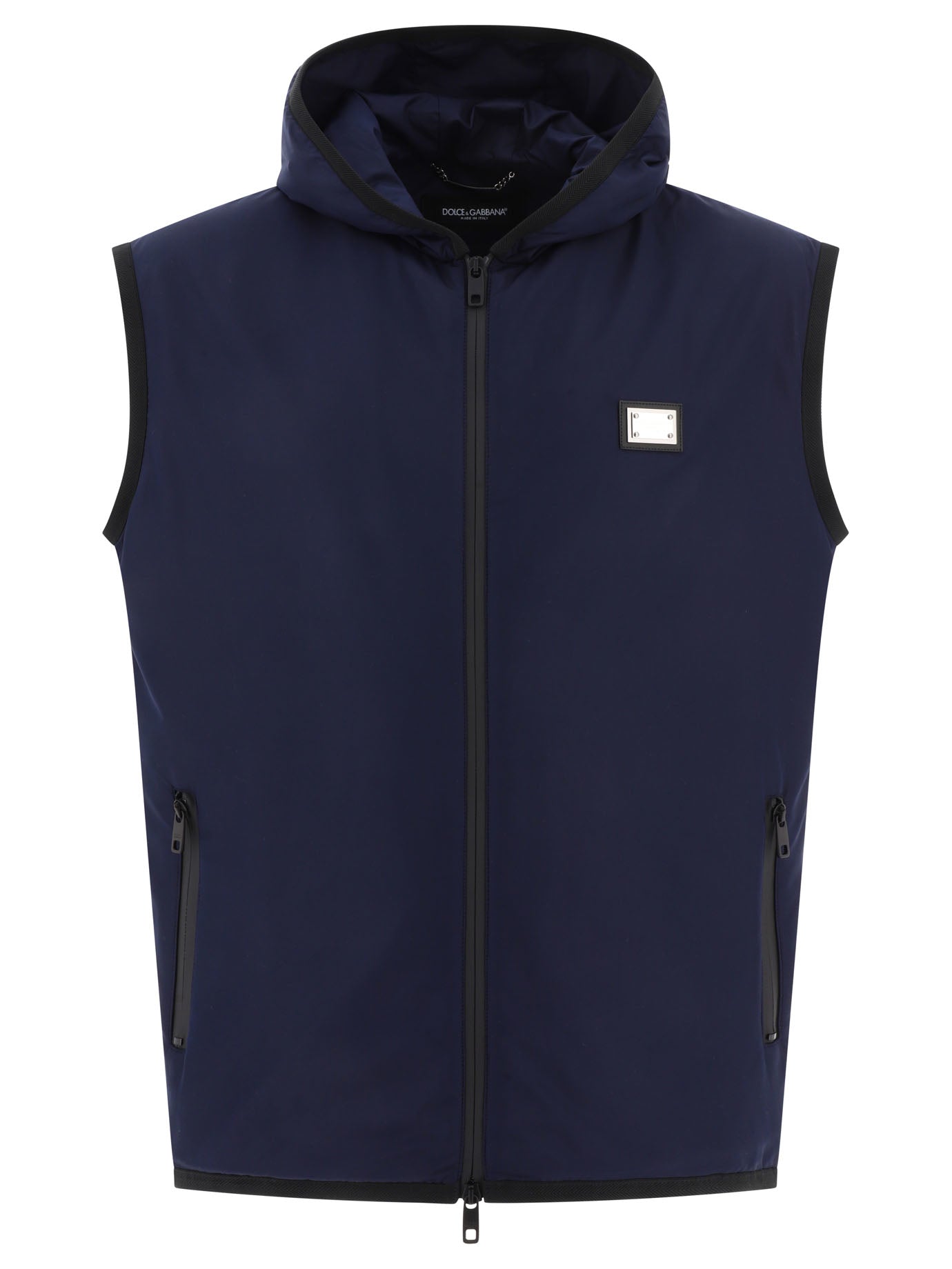 Dolce & Gabbana Hooded Sports Vest