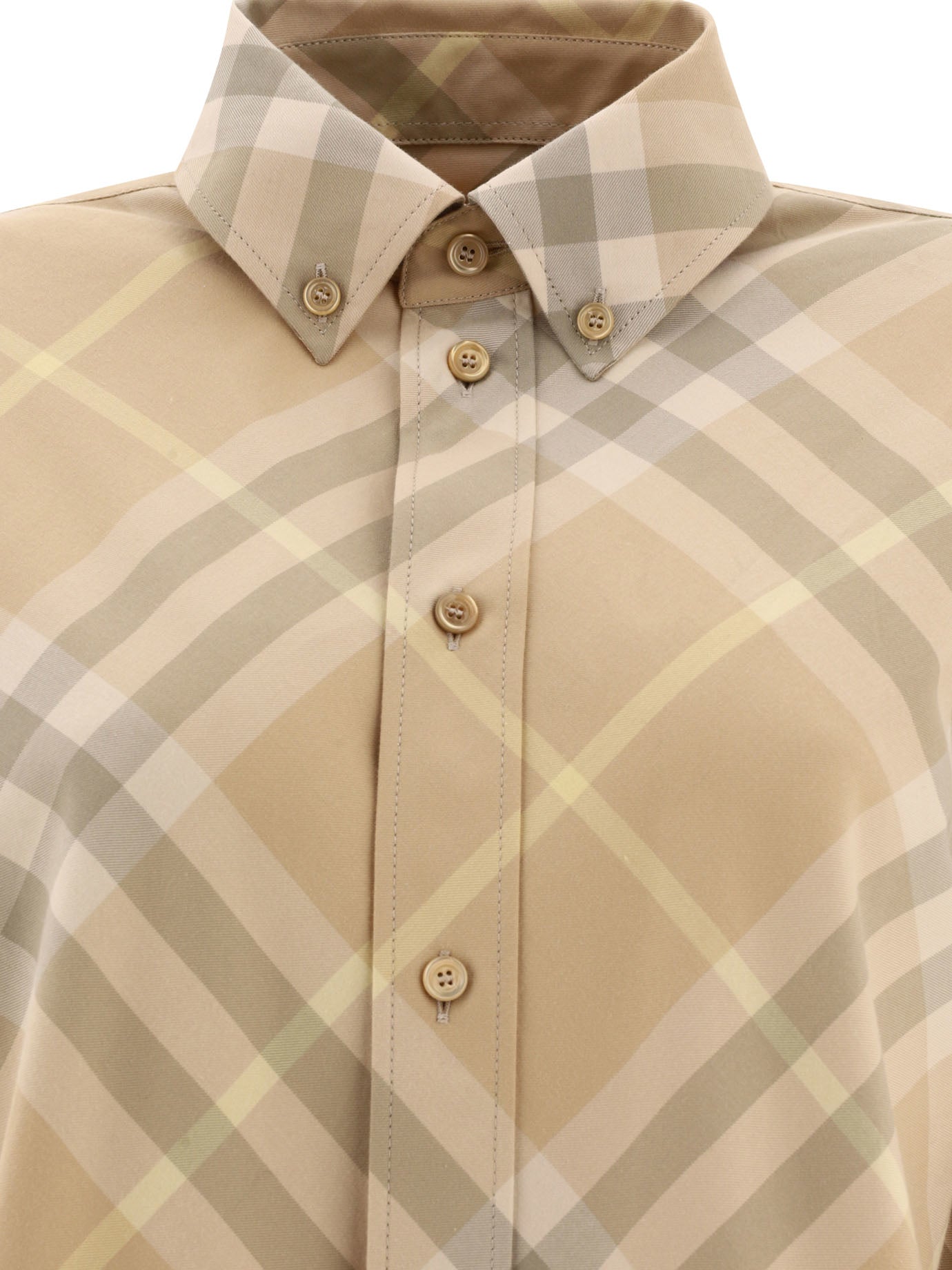 Burberry Check Cotton Shirt