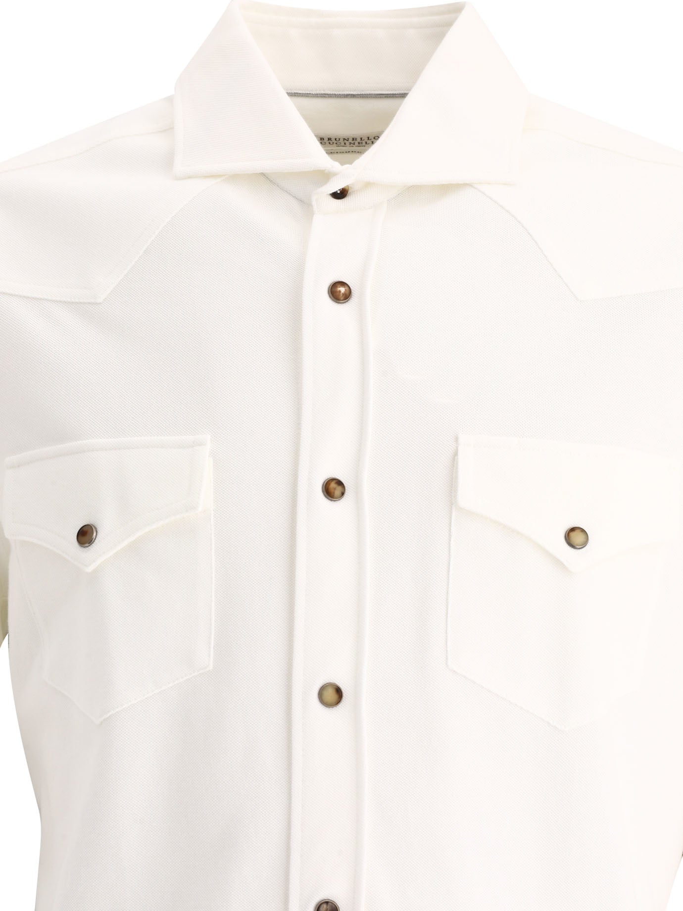 Brunello Cucinelli Shirt With Chest Pockets