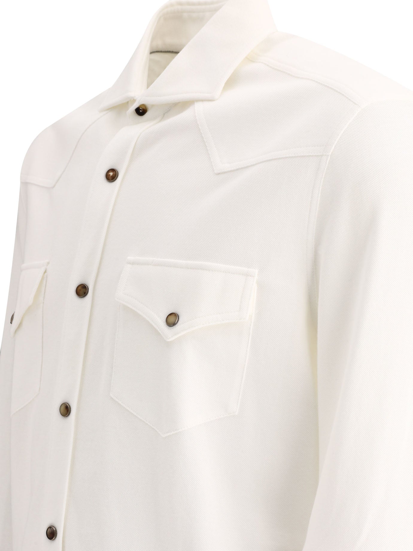 Brunello Cucinelli Shirt With Chest Pockets