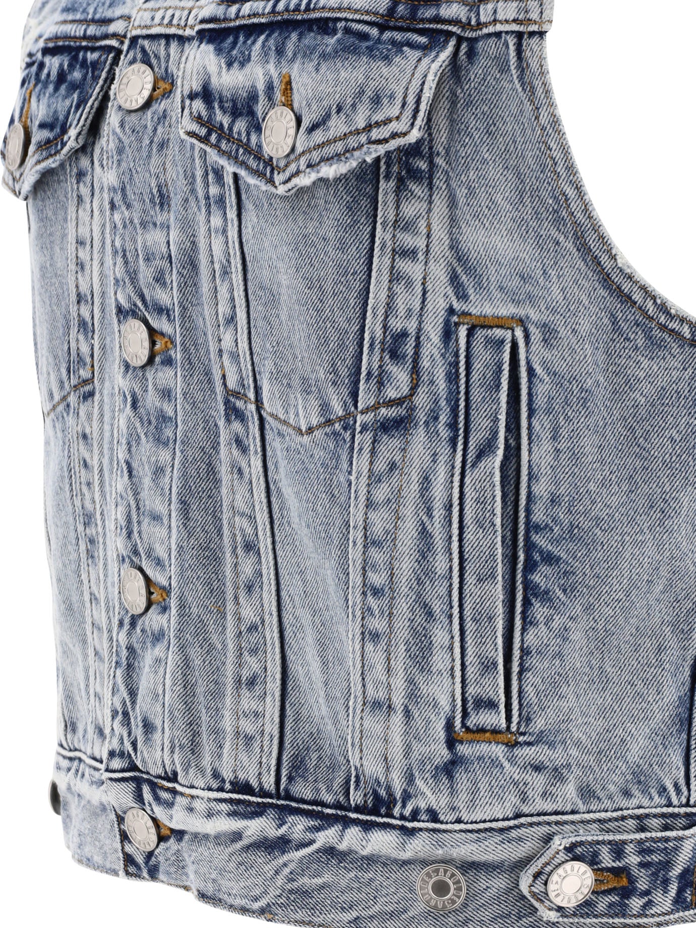 Agolde Charli Denim Vest